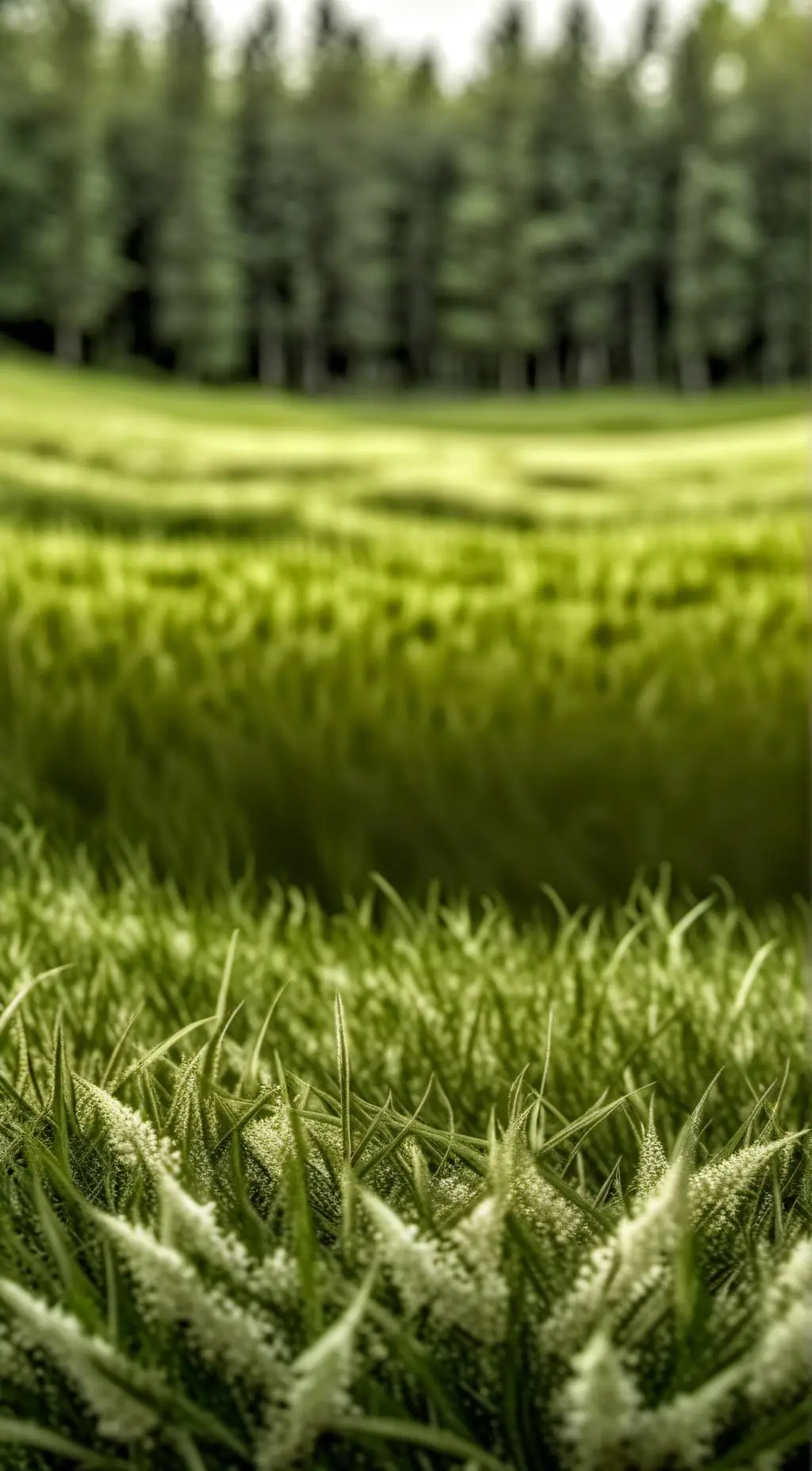 ai character: grass background