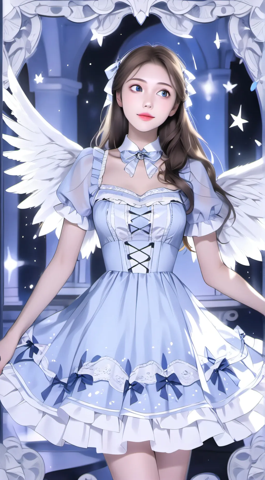 ai character: Angela background