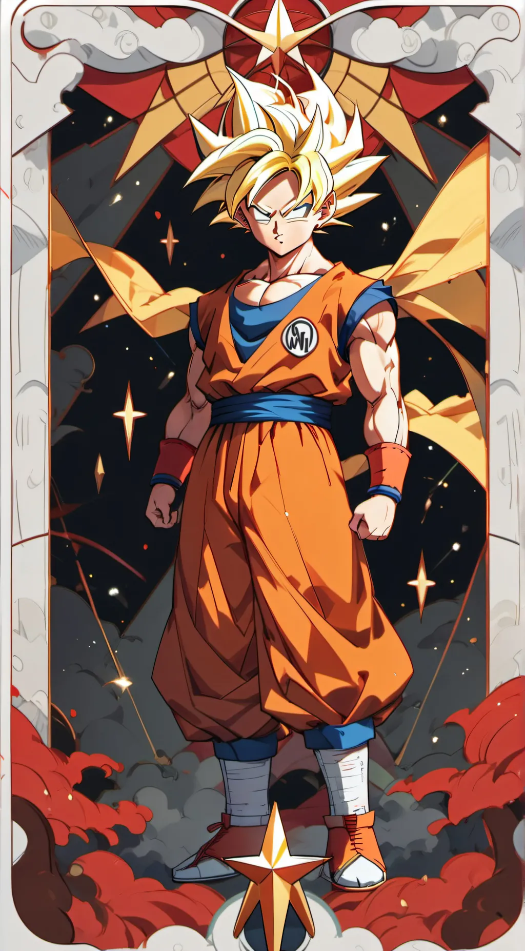 ai character: Goku background