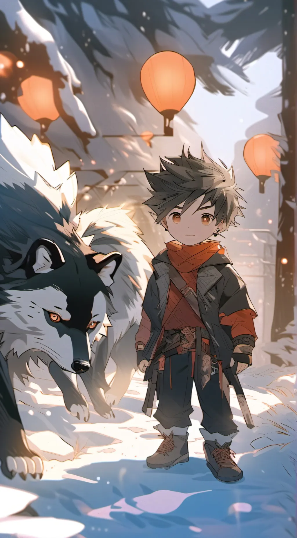ai character: leo background