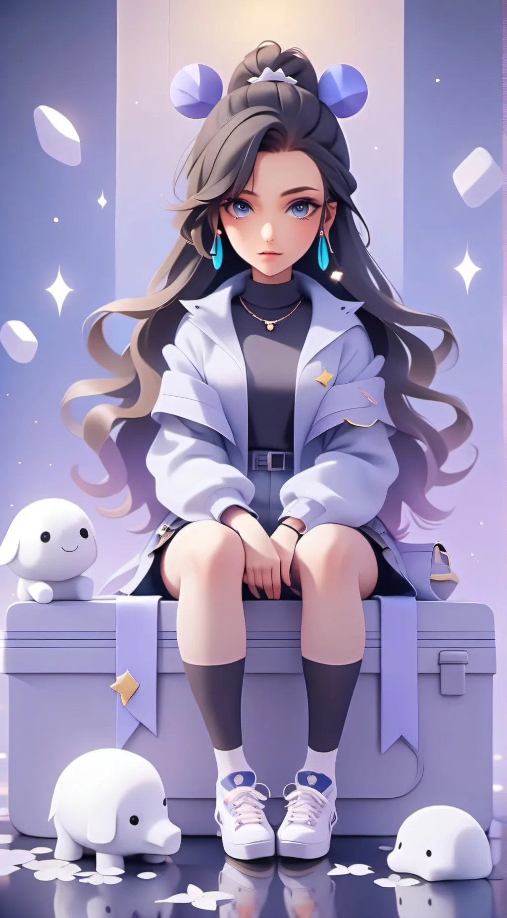 ai character: Mira background