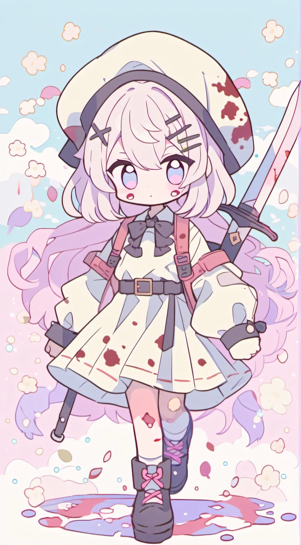 ai character: mittens 2.0 background
