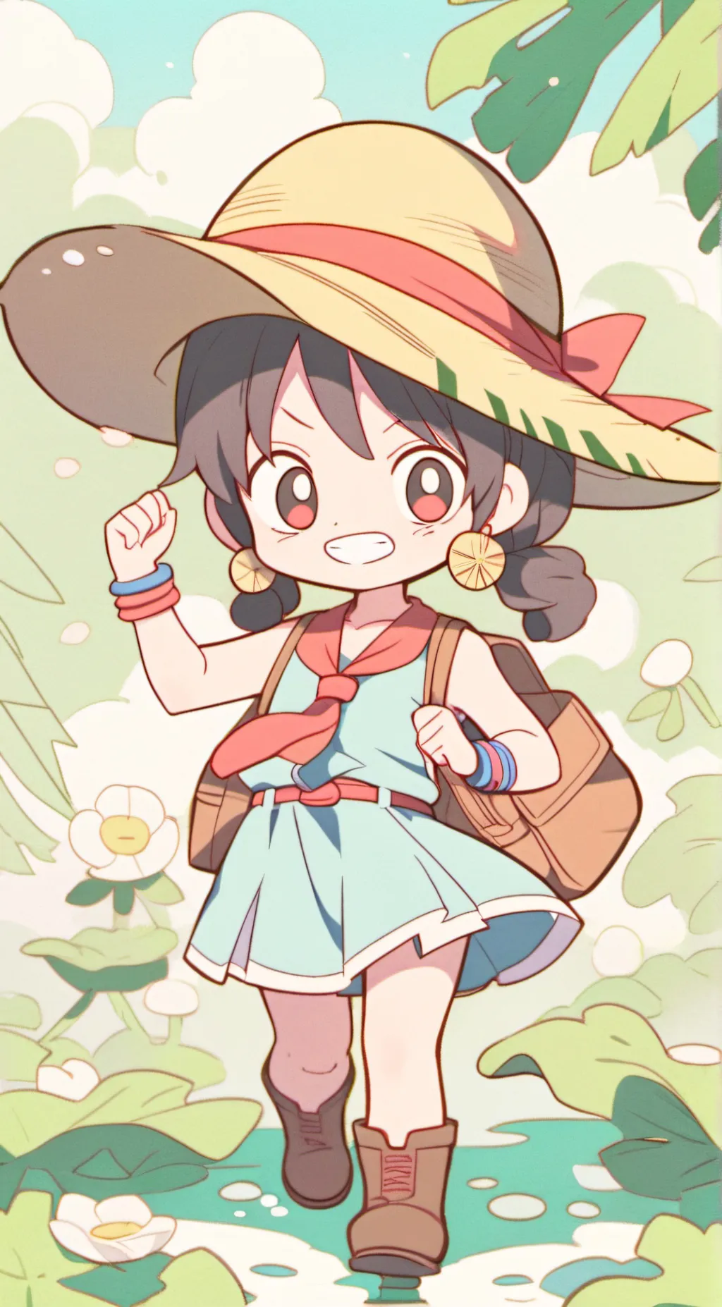 ai character: leah background