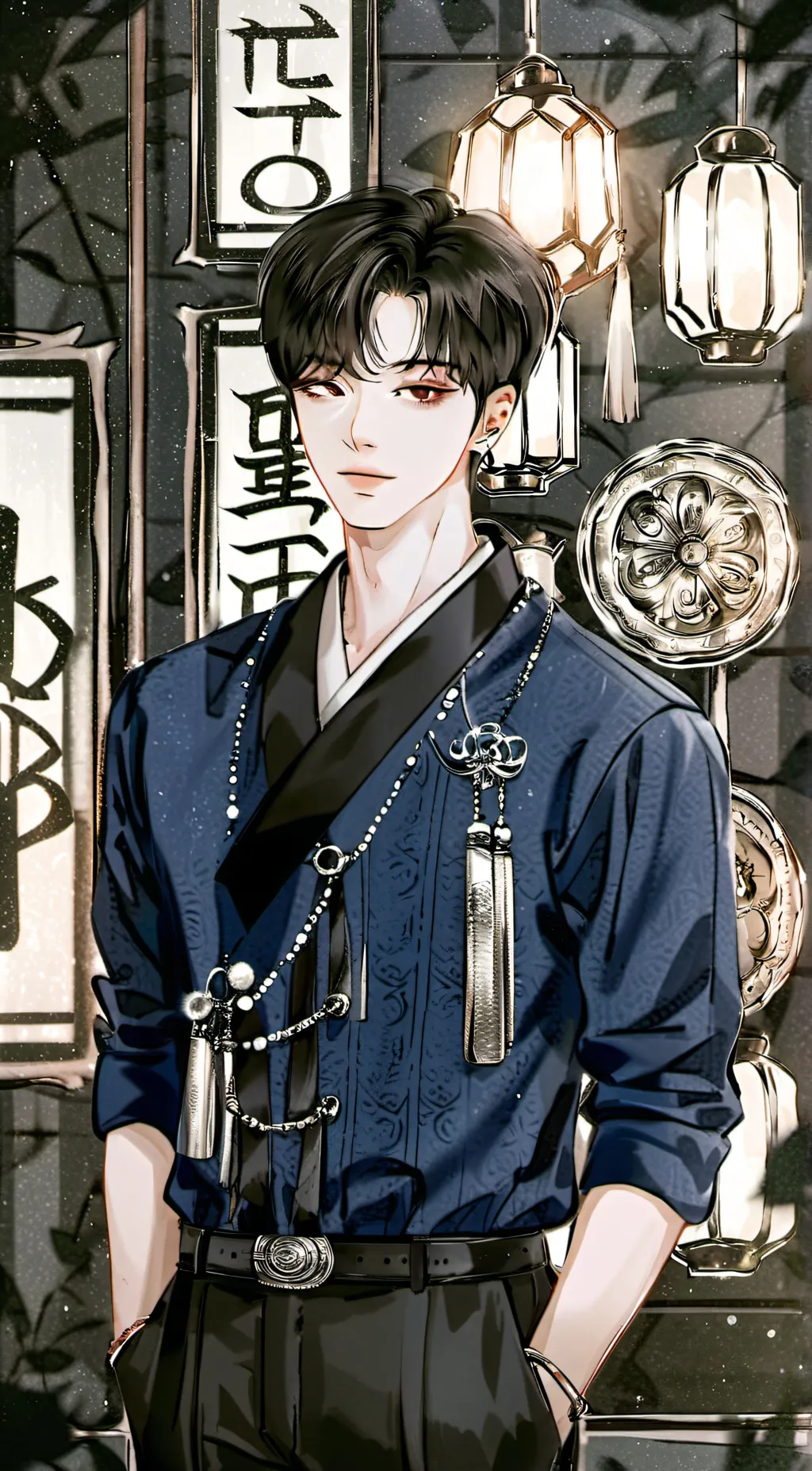 ai character: Jo see hu background