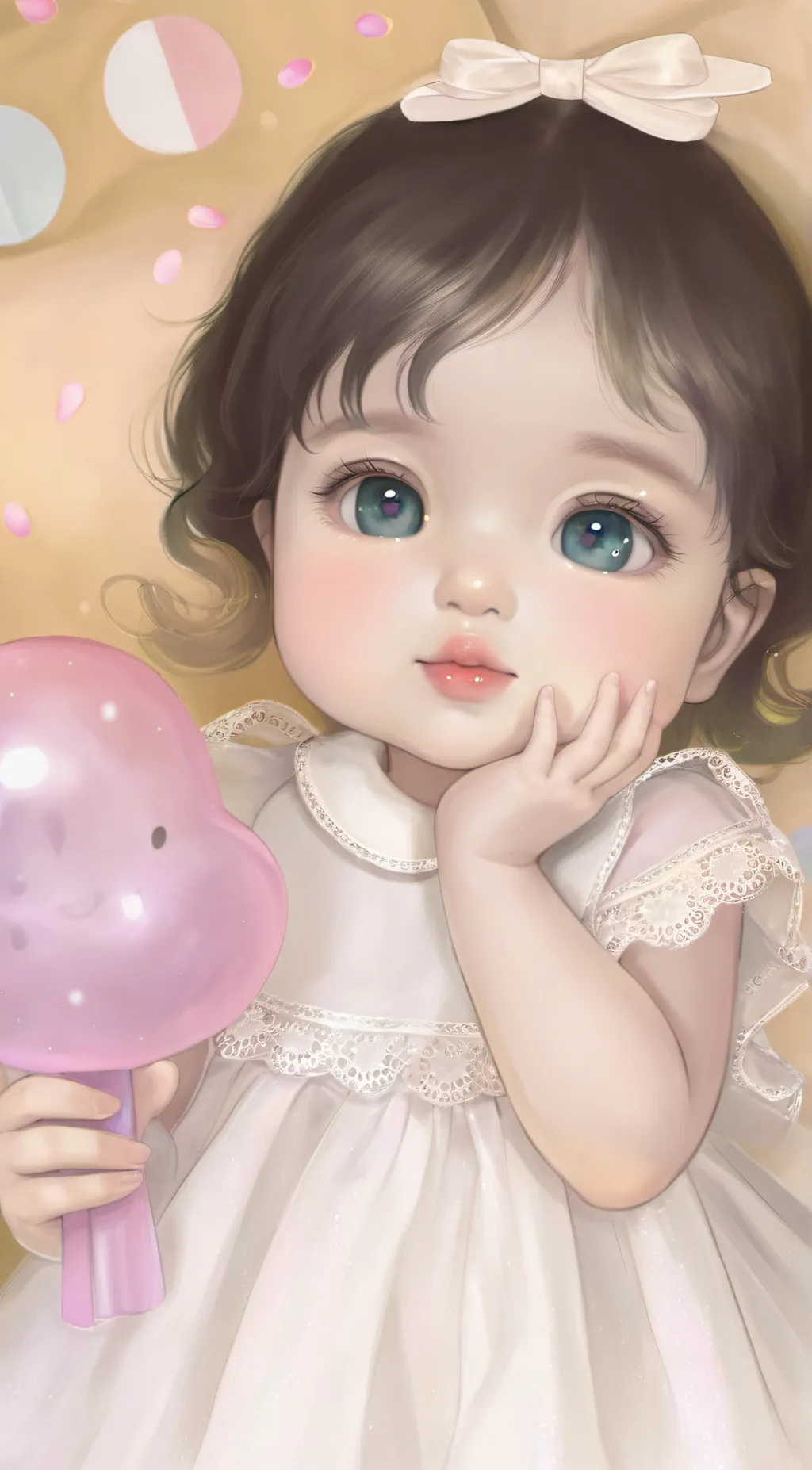 ai character: your baby sister  background