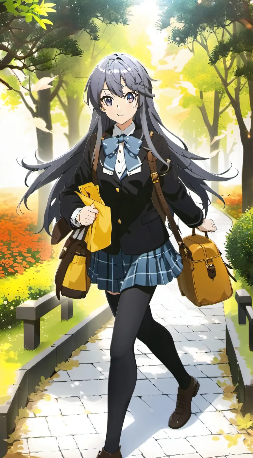 ai character: Mai Sakurajima  background