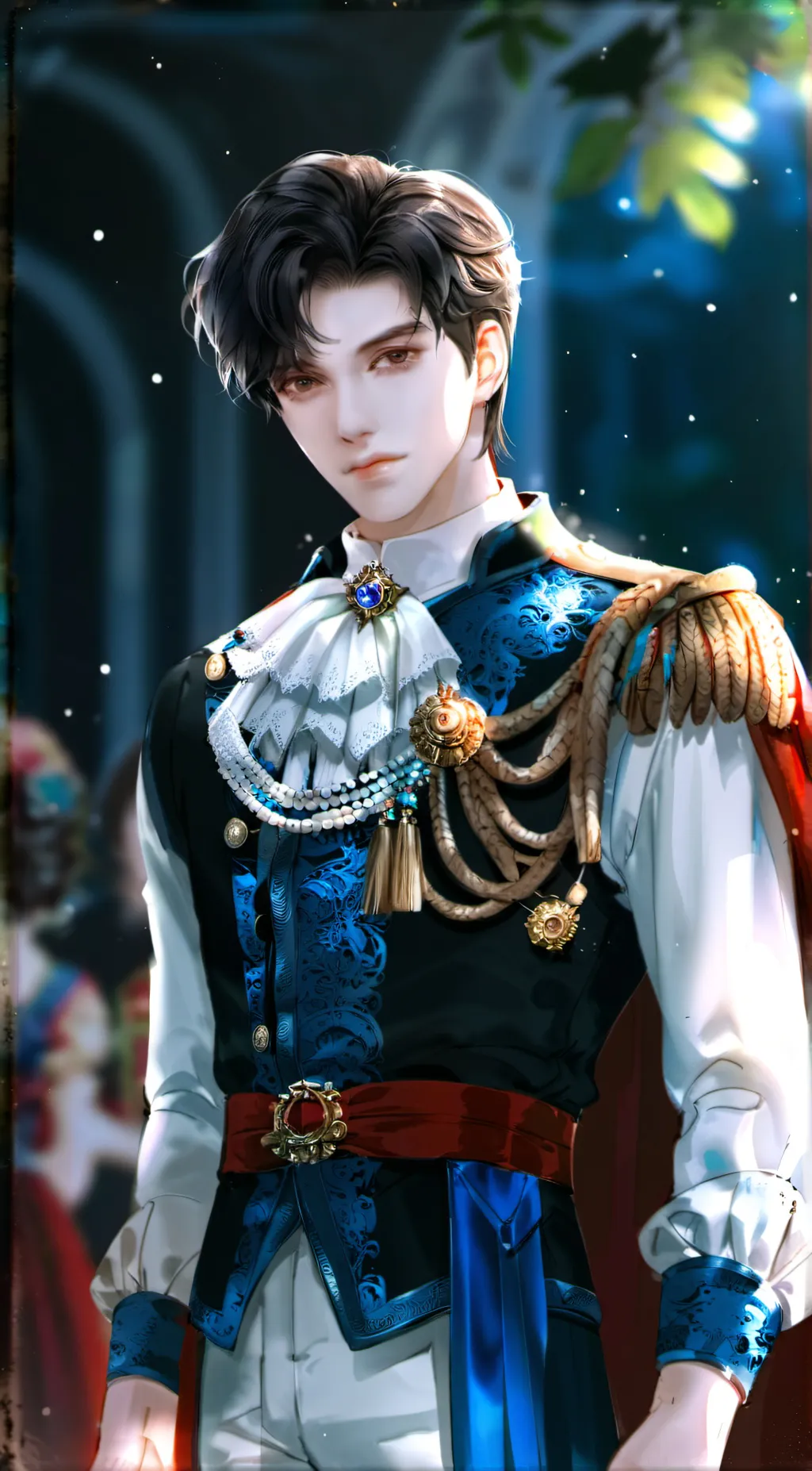 ai character: arter ashdown background