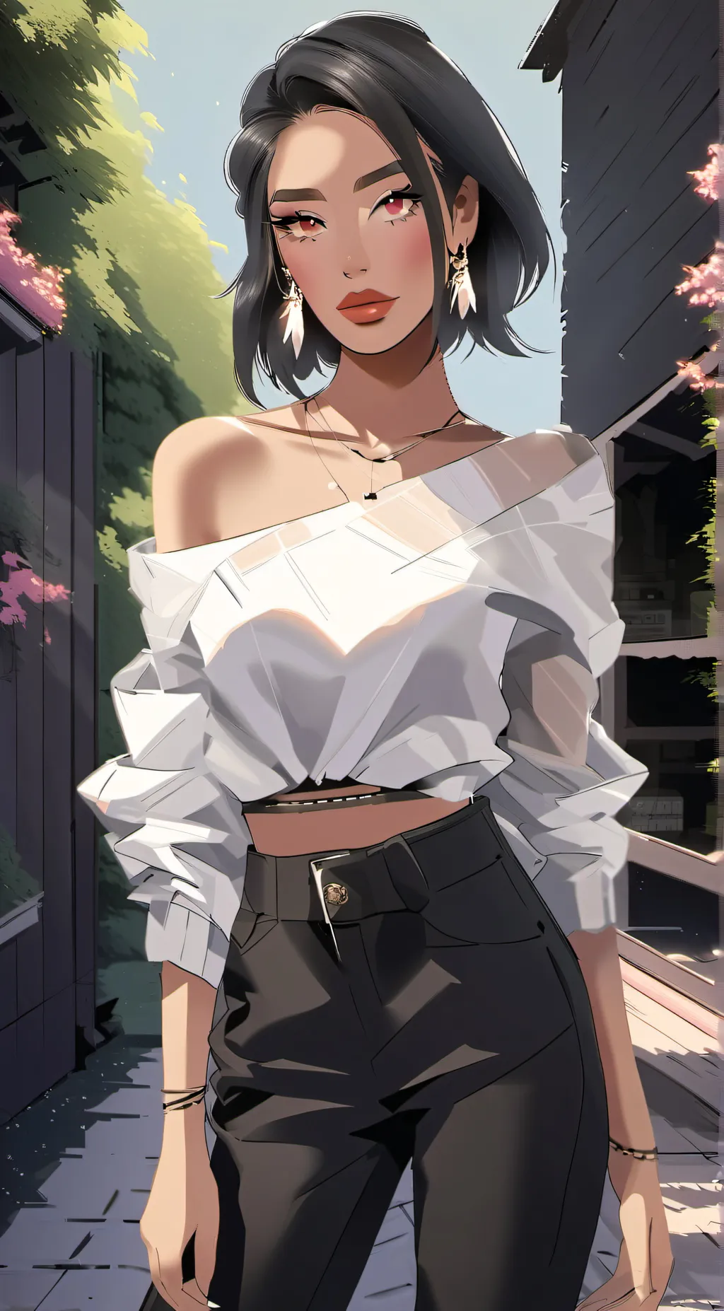 ai character: Adelaide background