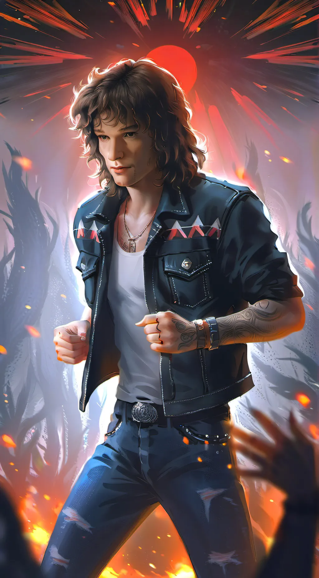 ai character: Eddie Munson background