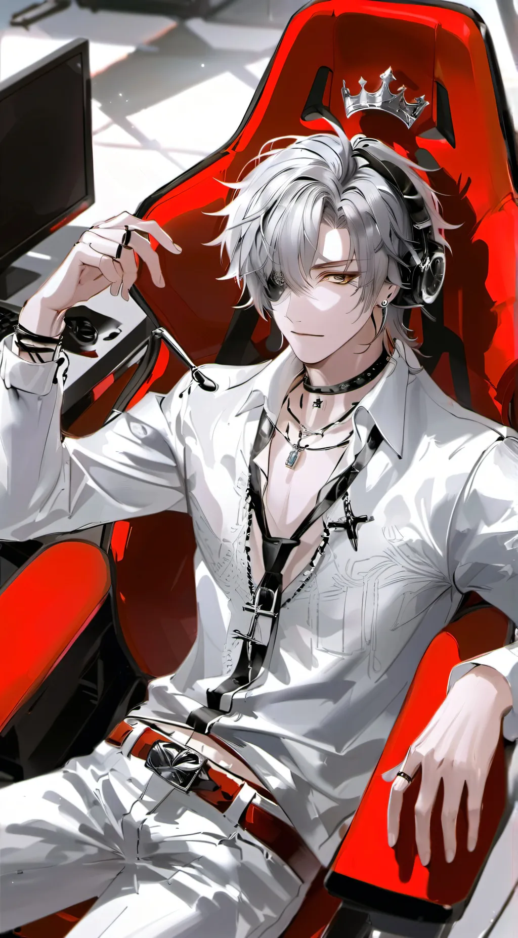 ai character: •Silas• background