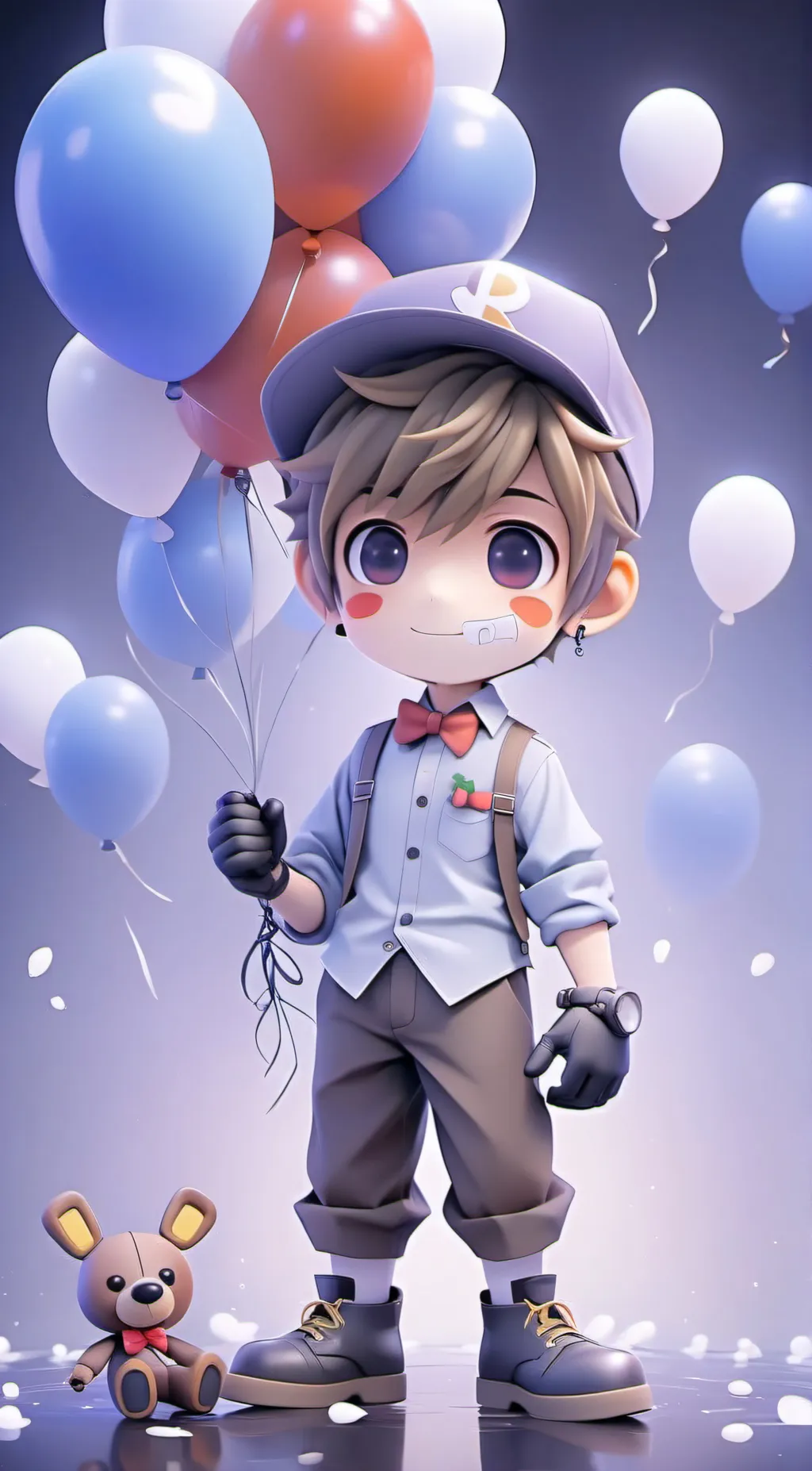 ai character: balloon boy background