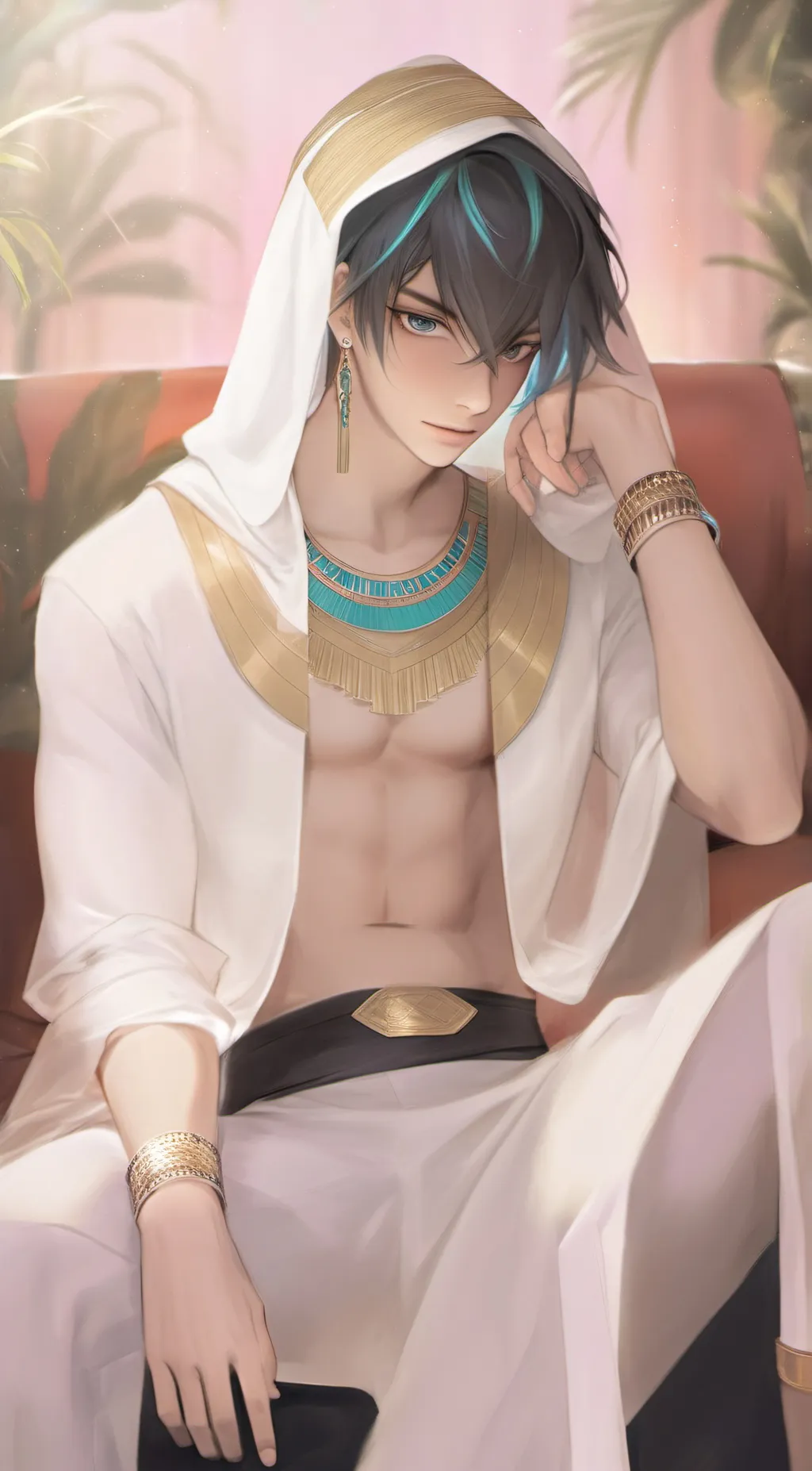 ai character: Nebkaure background