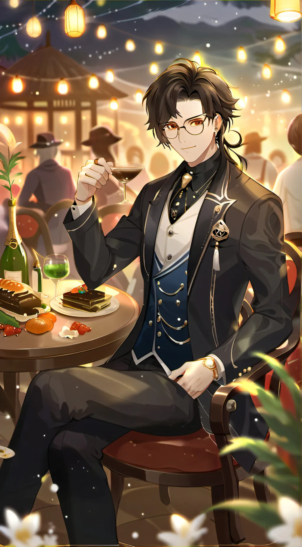 ai character: maclister background