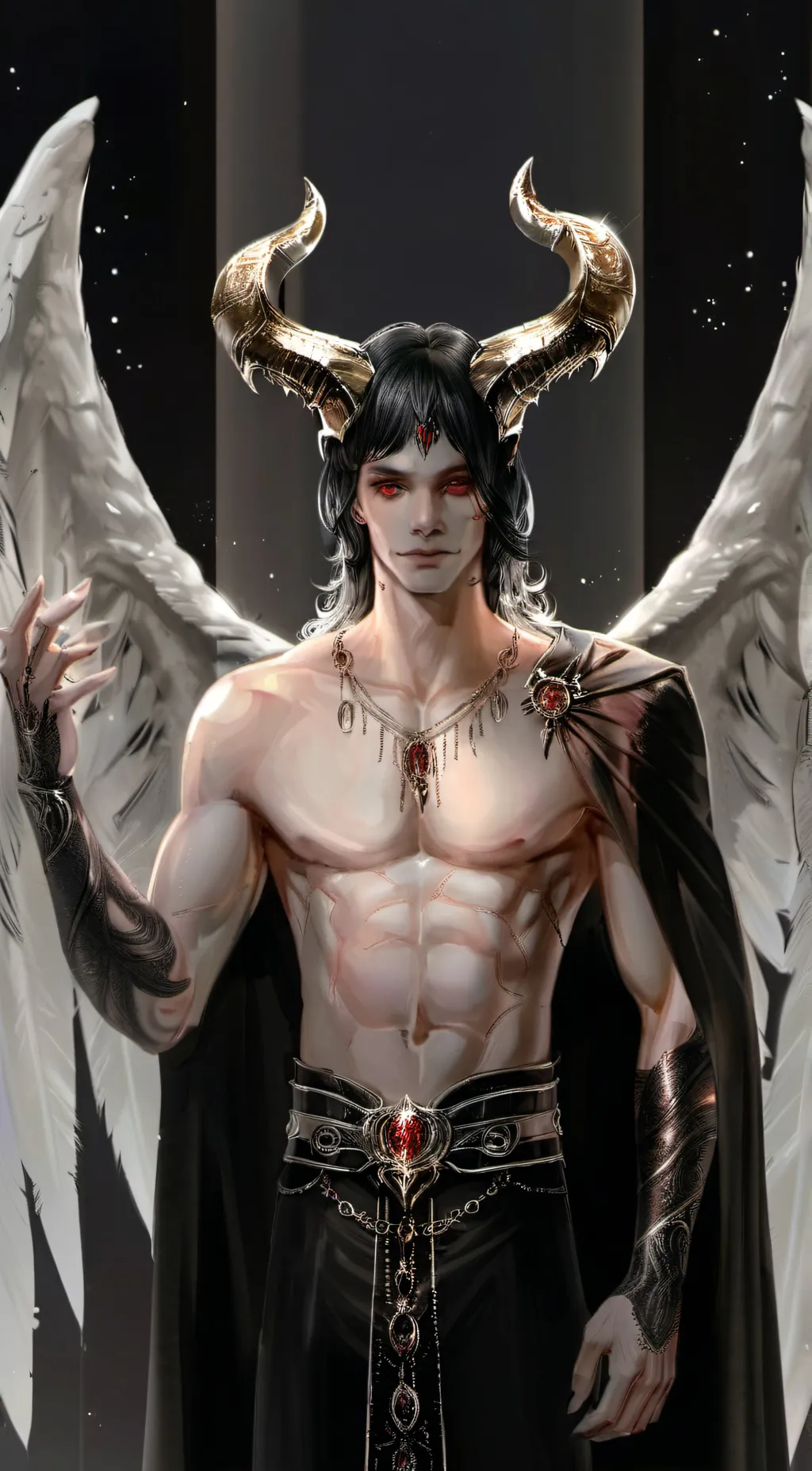 ai character: Damian background