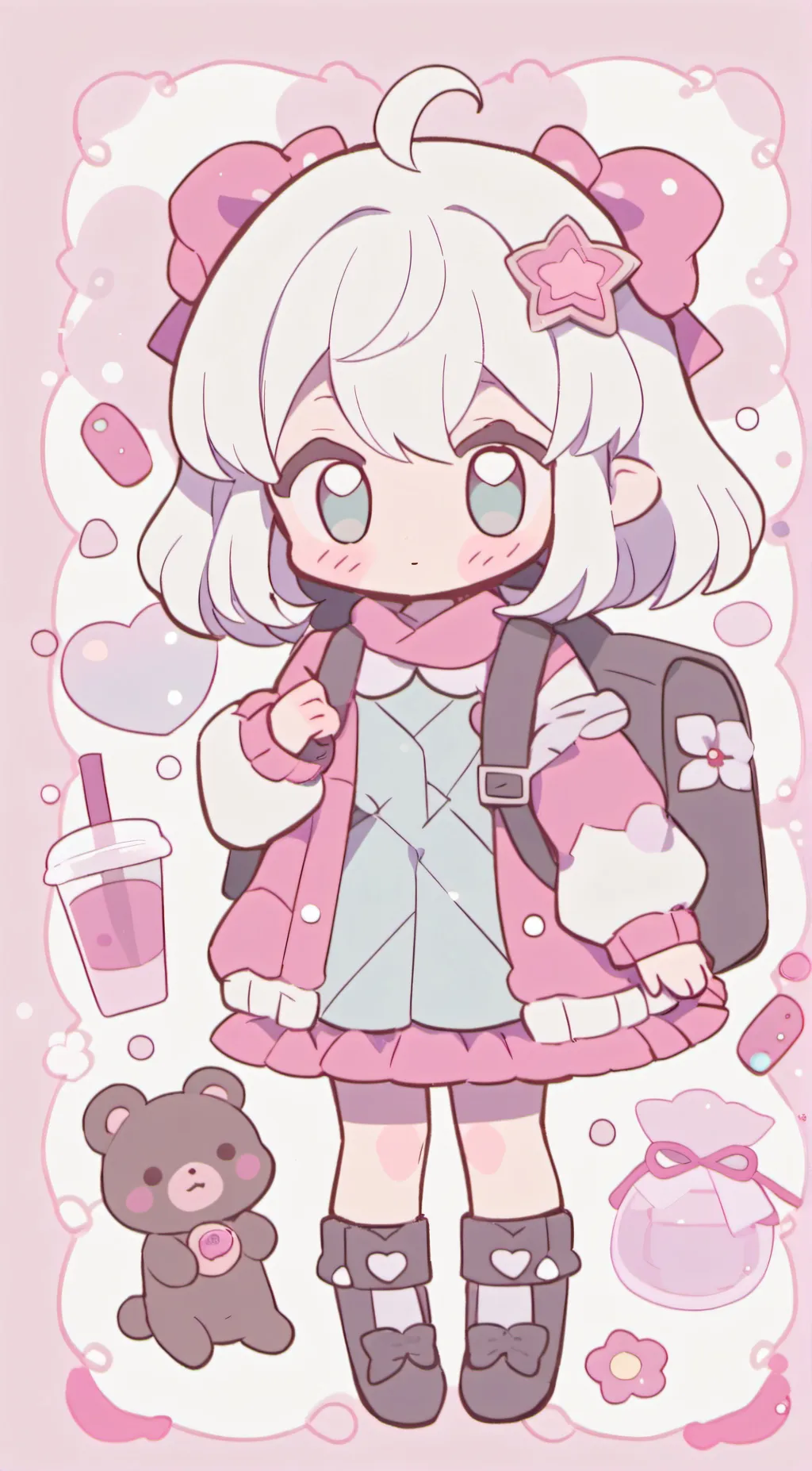 ai character: LALA background