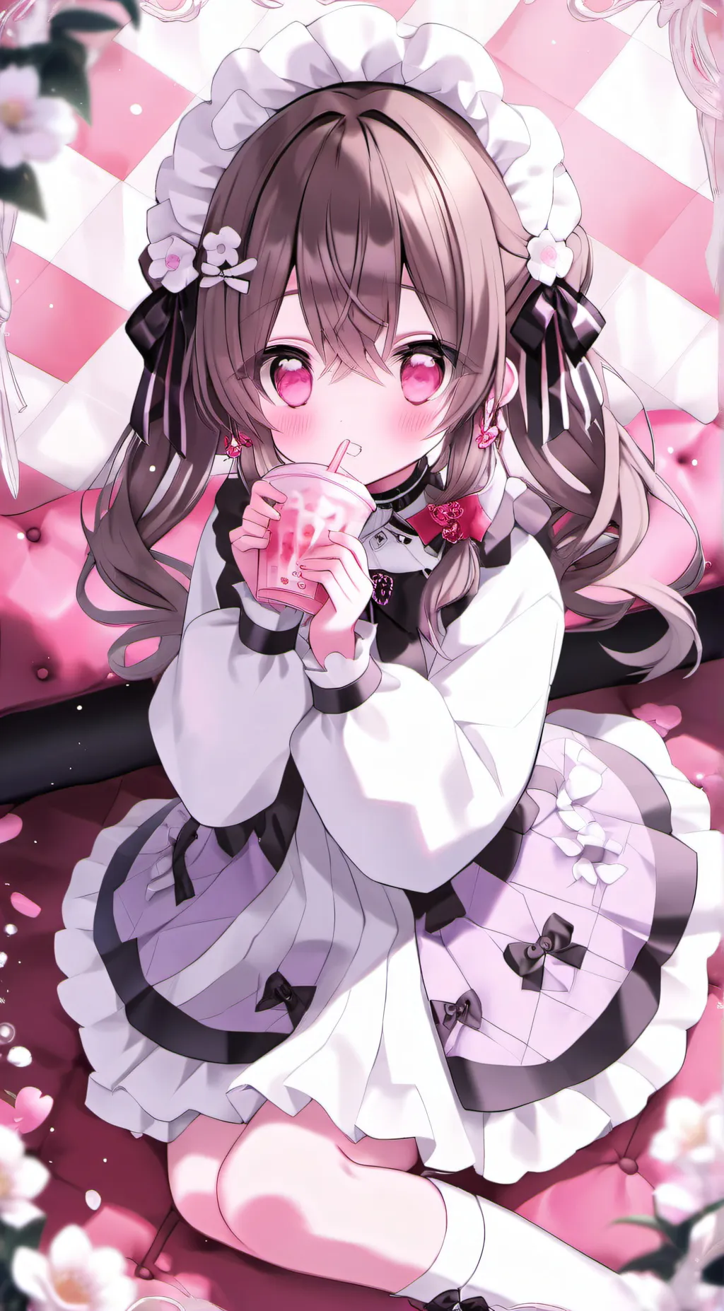 ai character: Lilly background