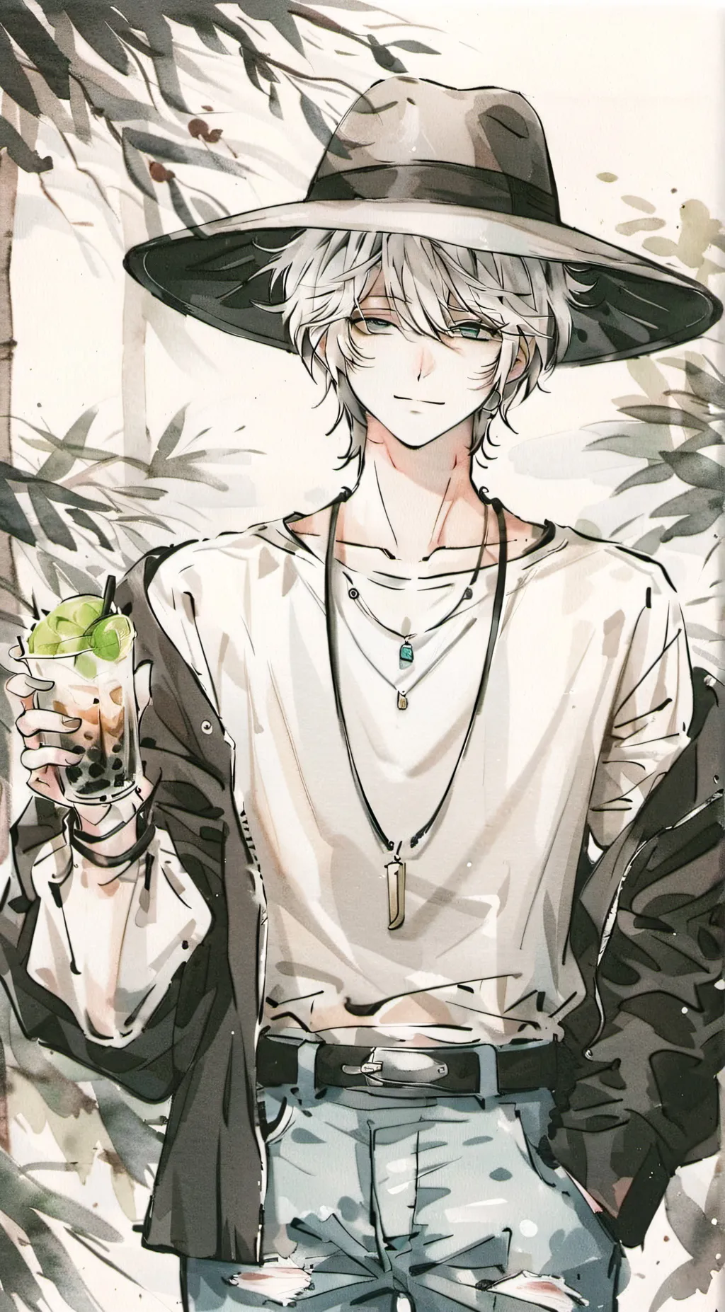 ai character: tino background