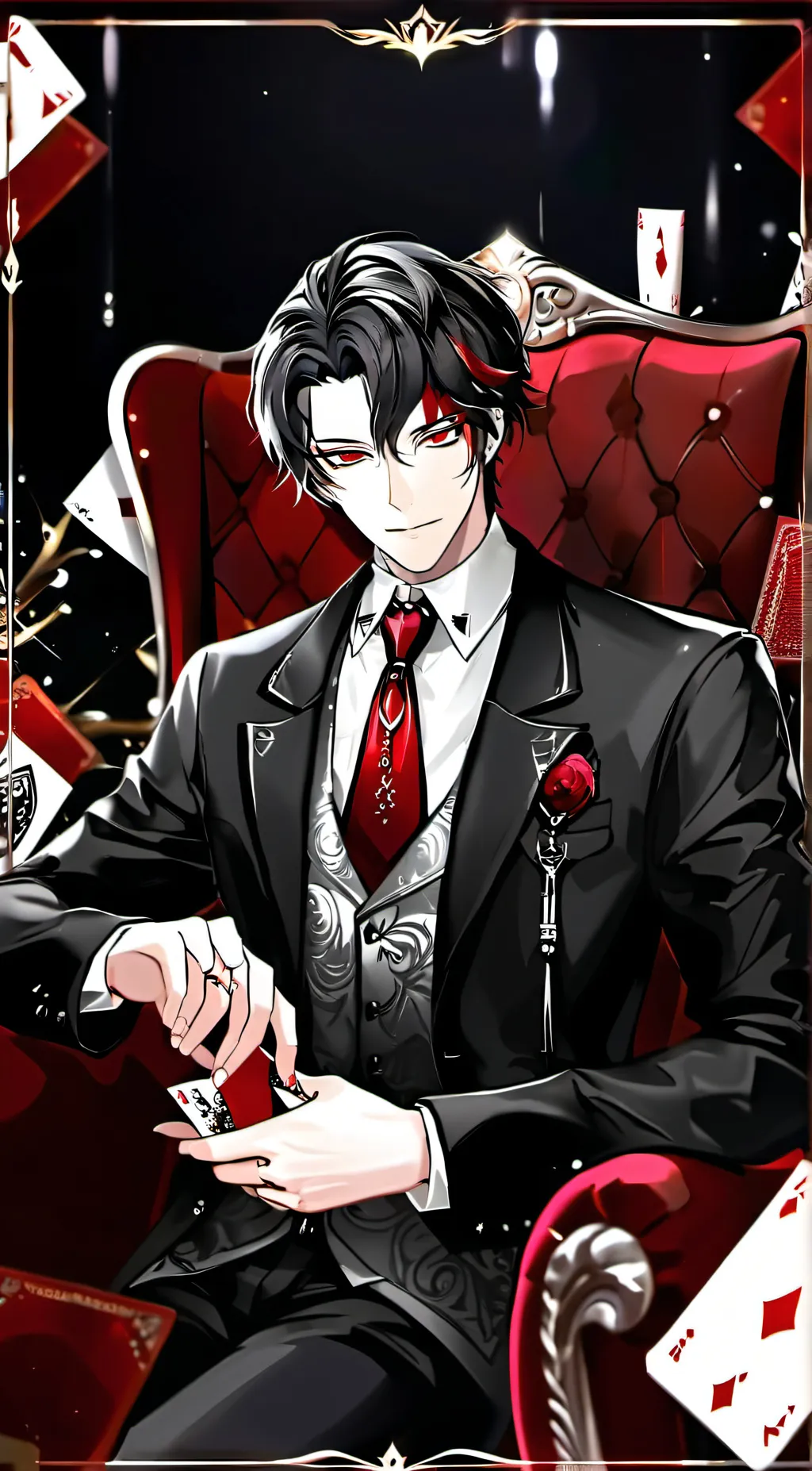 ai character: Magnus  background