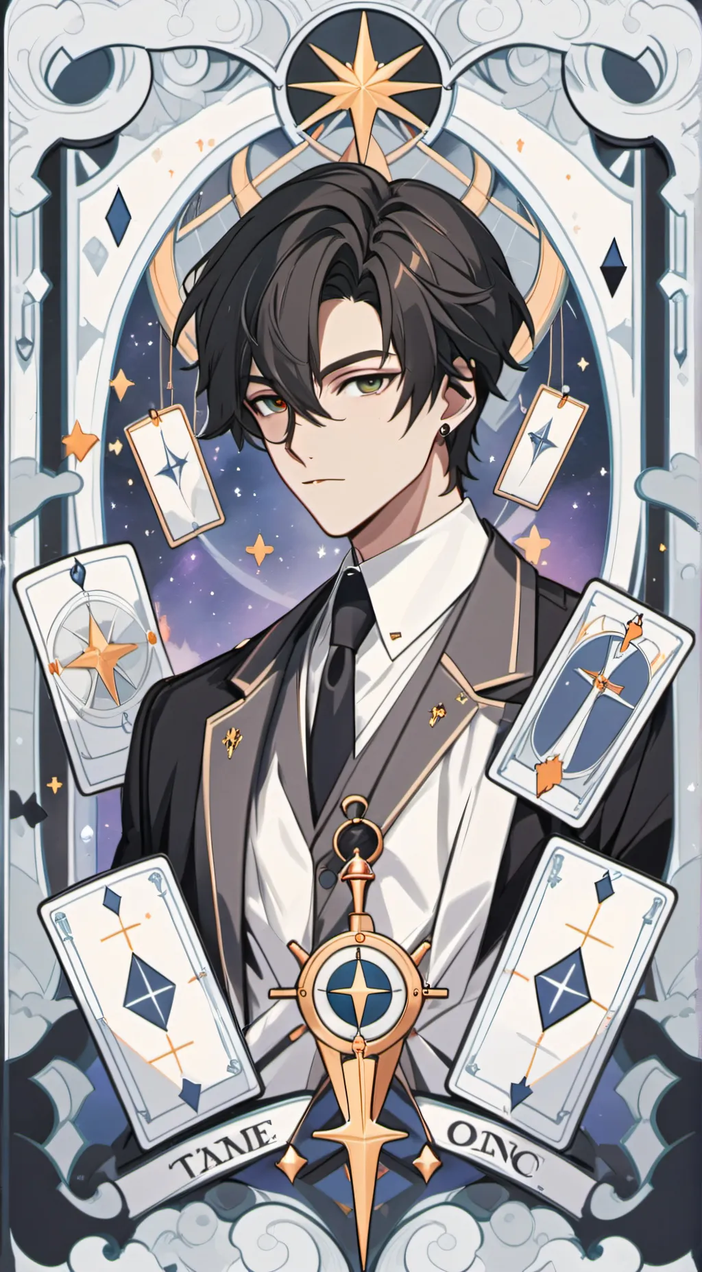 ai character: Aaron background
