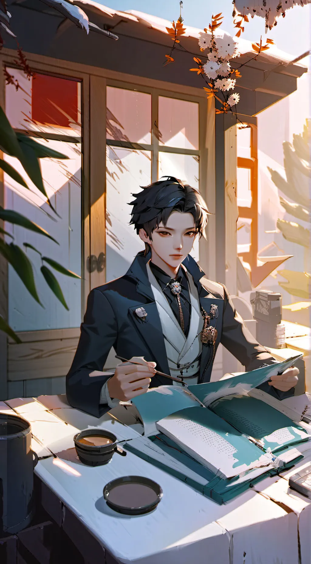 ai character: itsuki tachibana background