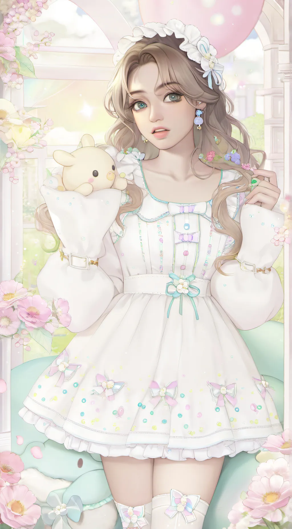 ai character: izzy background