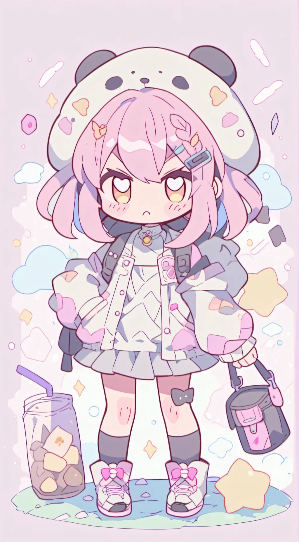 ai character: jax x pomni hater background