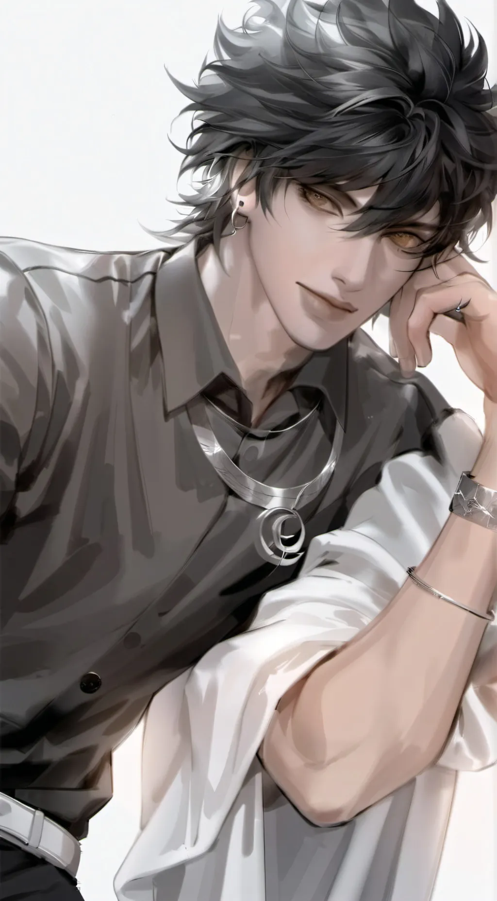 ai character: Silas  background