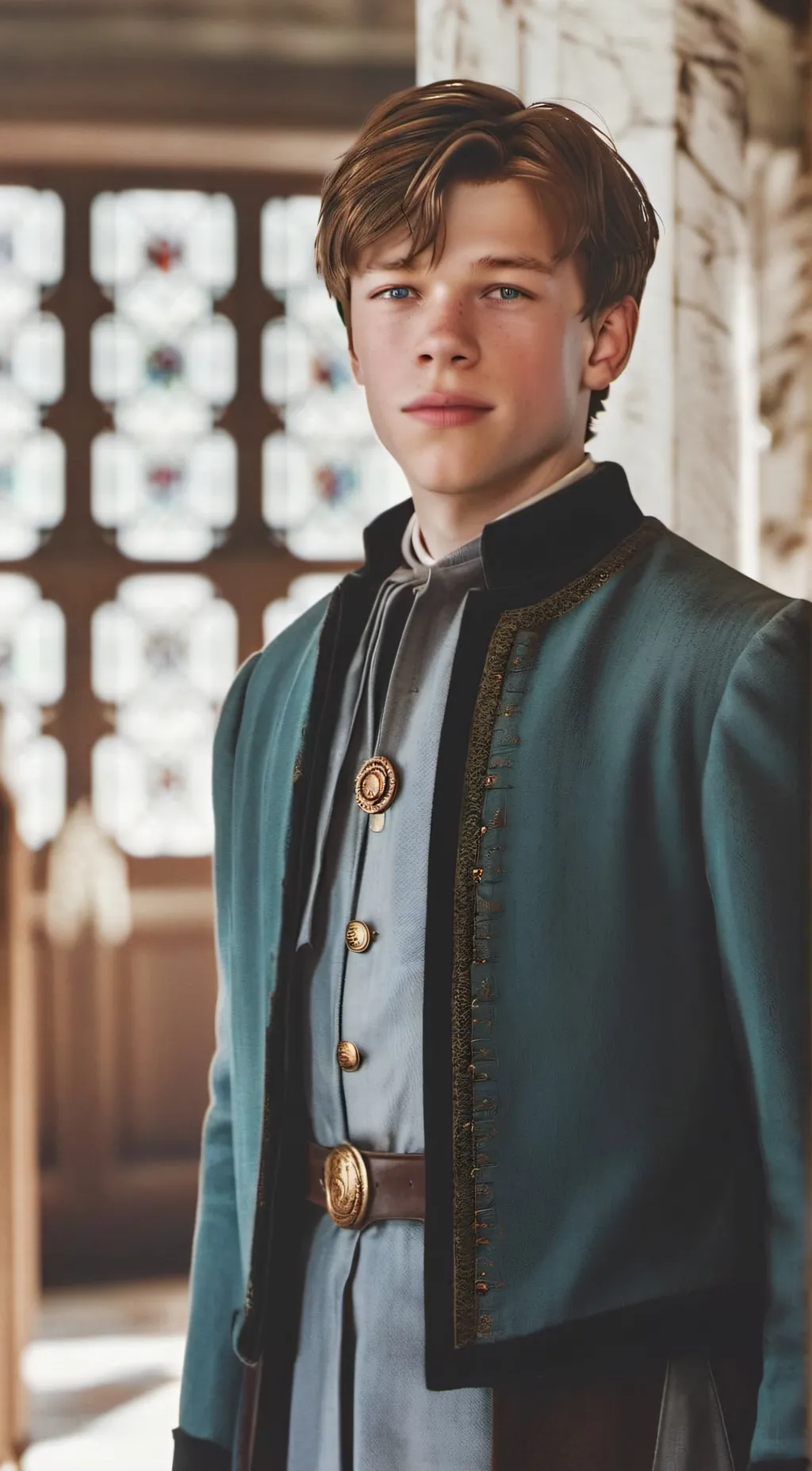 ai character: Peter pevensie background