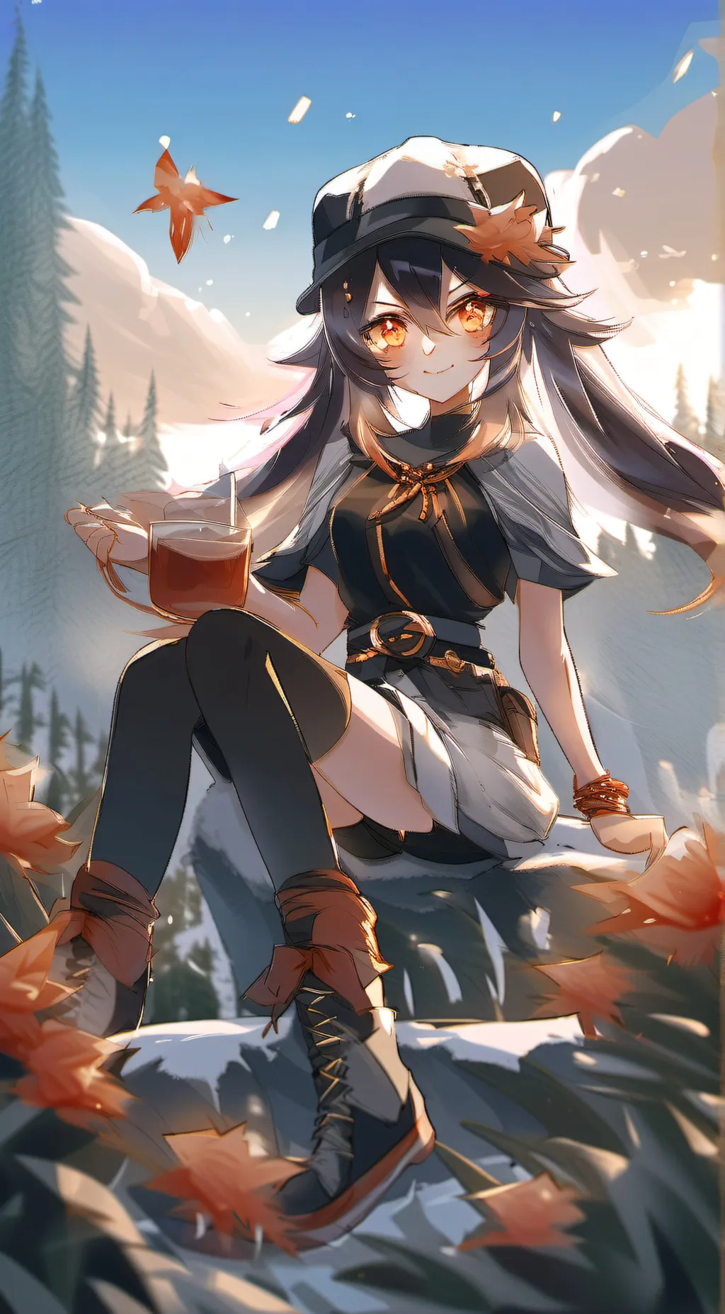 ai character: Hu Tao background