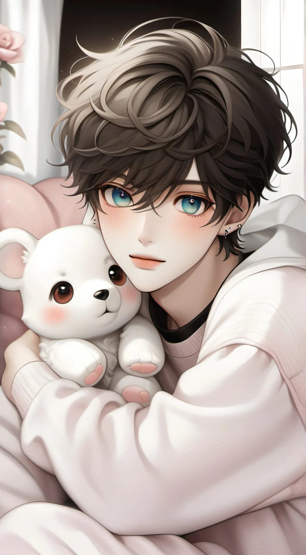 ai character: leon background