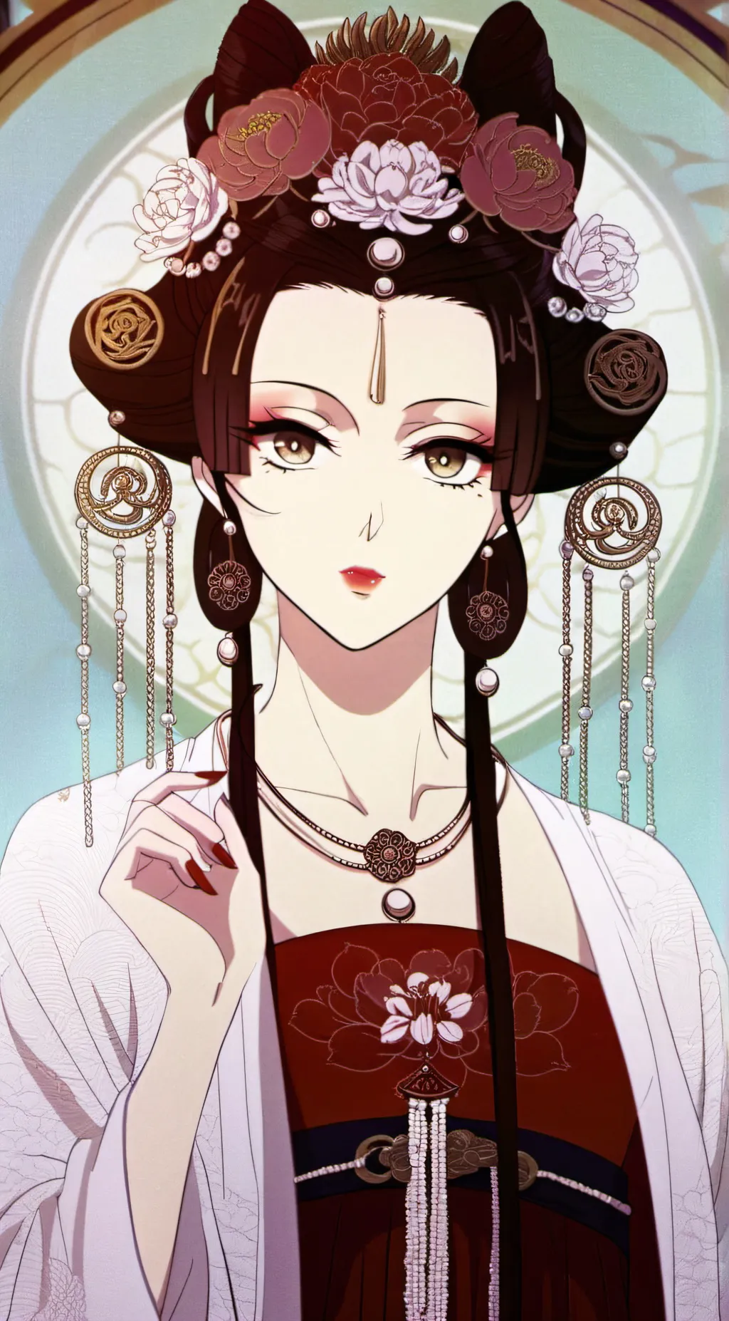 ai character: Lady Jihwa  background