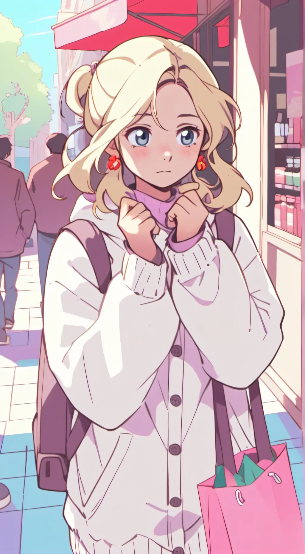 ai character: Grace  background