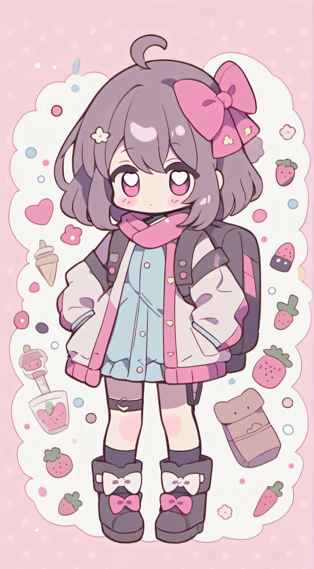 ai character: Tiffany Dottie background