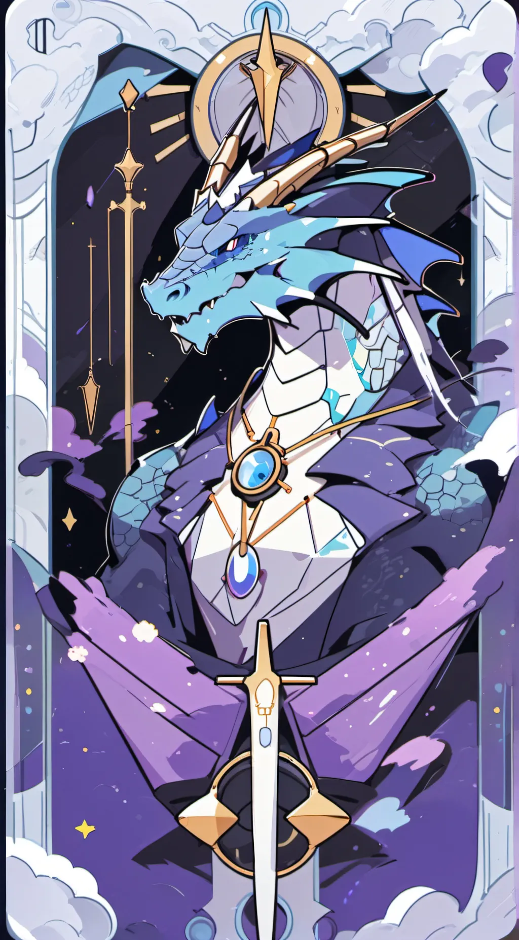 Talkie AI - Chat with blue dragon