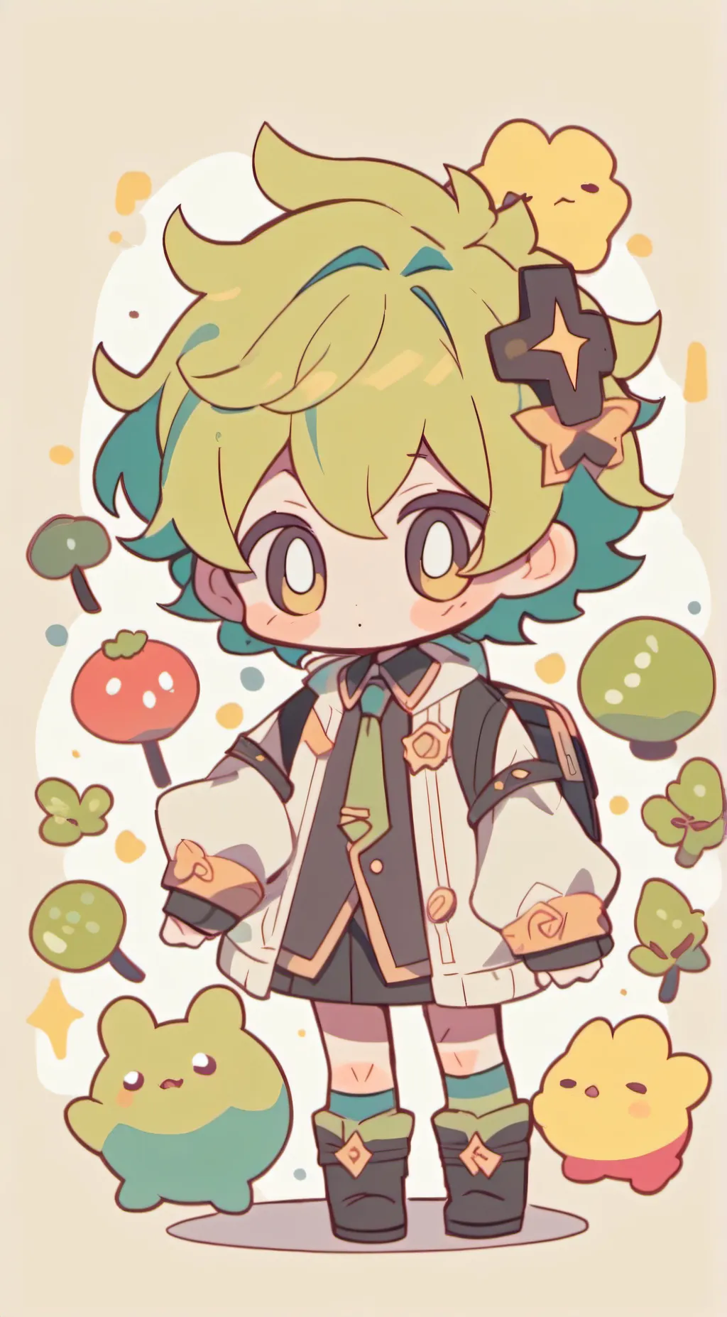 ai character: deku chan background
