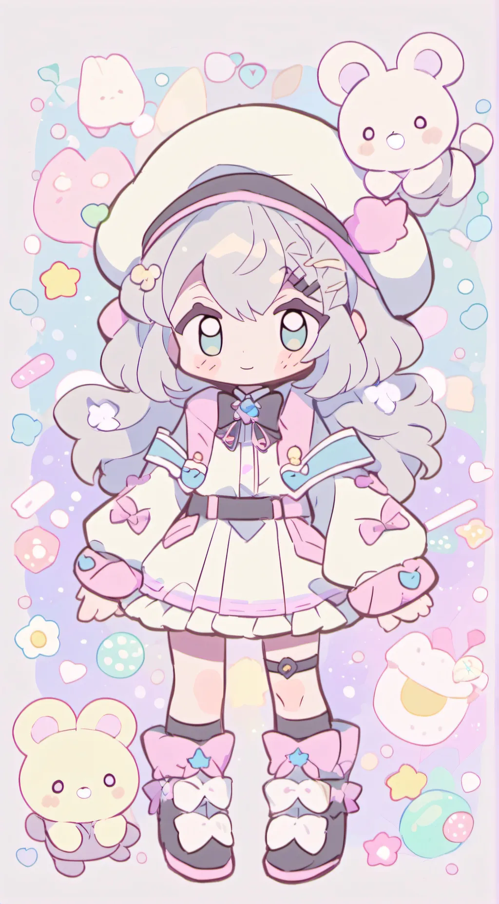 ai character: Kylie  background