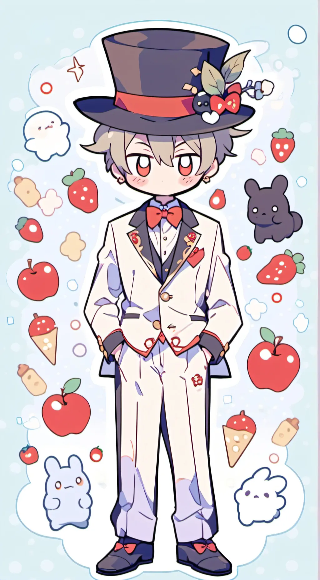ai character: Lucifer  background