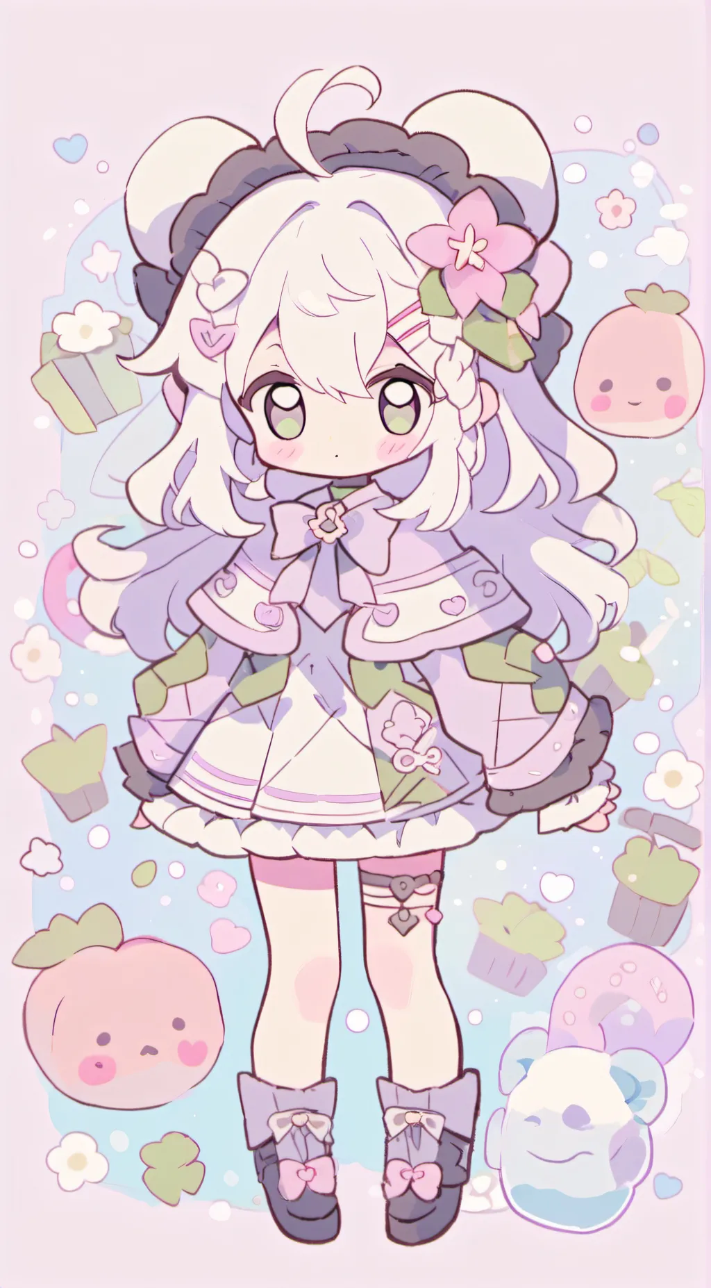 ai character: Mine background