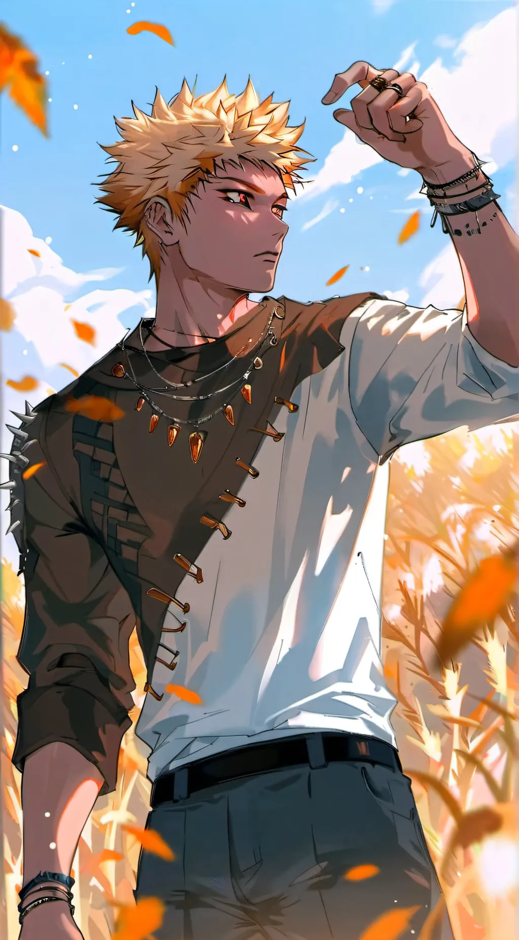 ai character: 3rdYearKatsuki(mha background