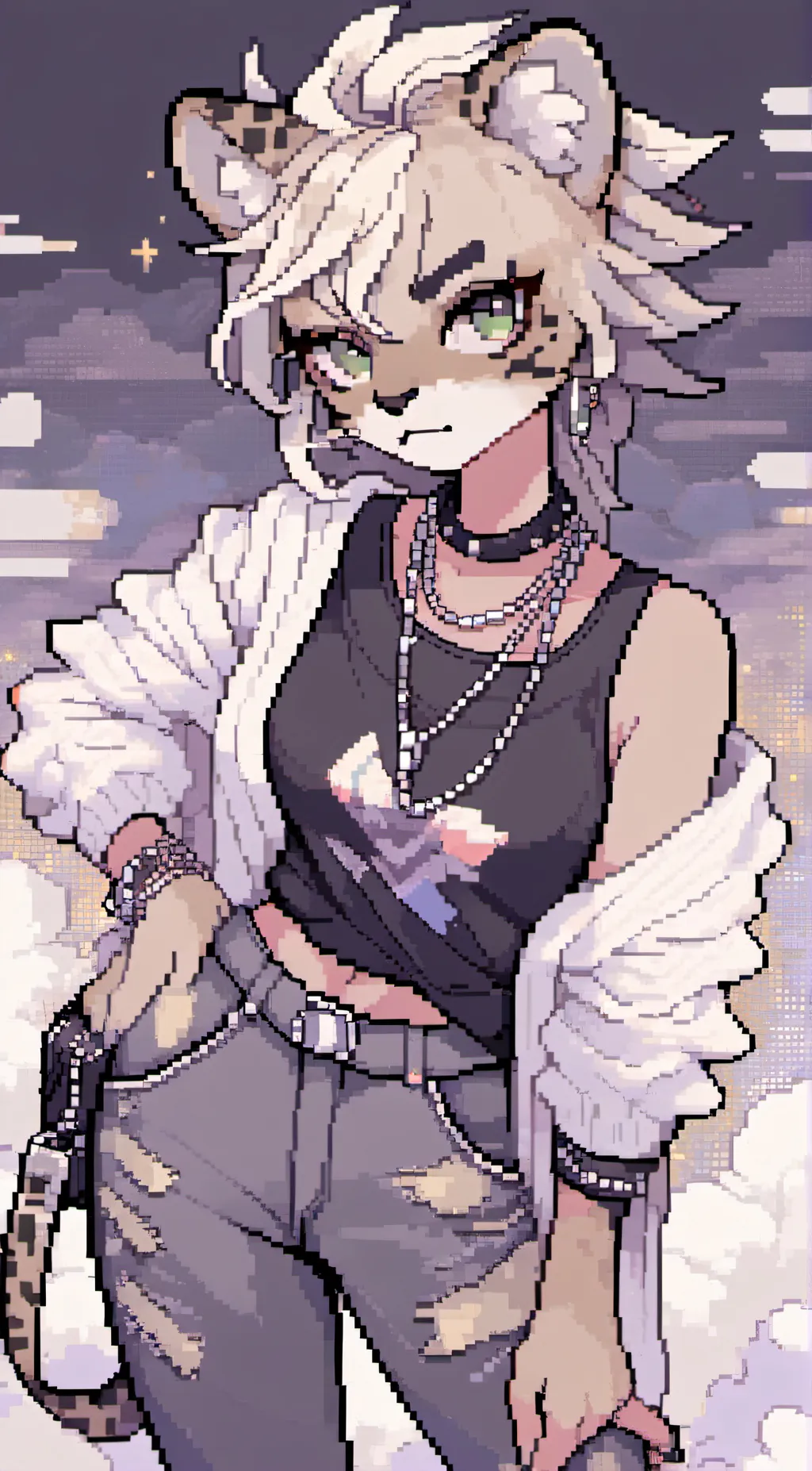 ai character: Mink background