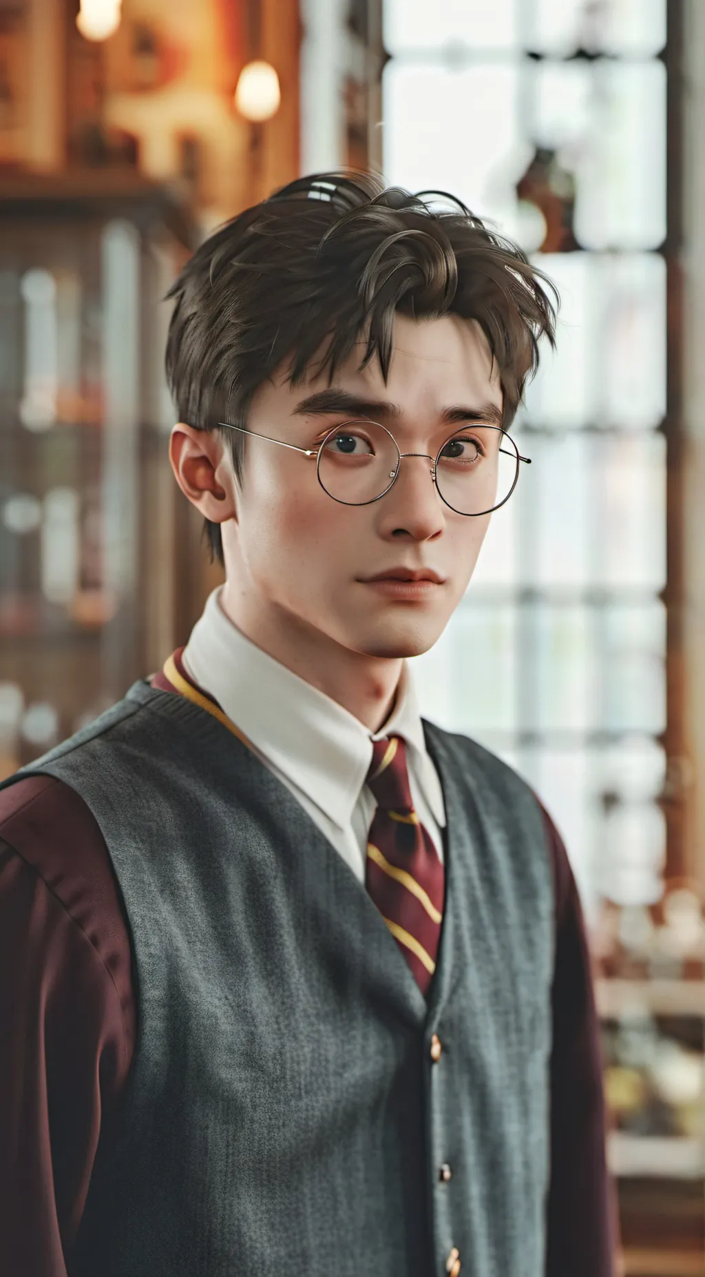 ai character: Harry Potter background