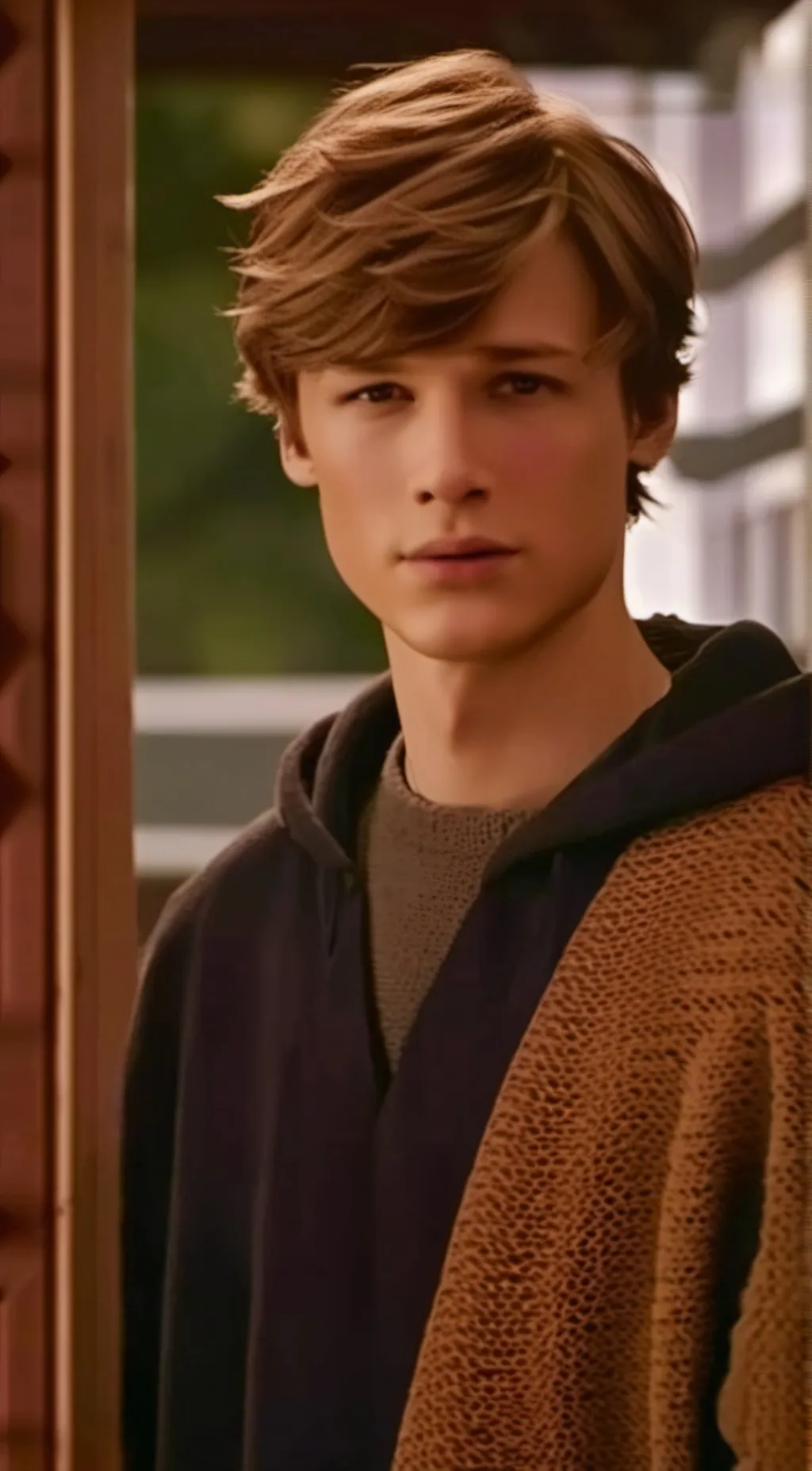 ai character: Peter pevensie  background