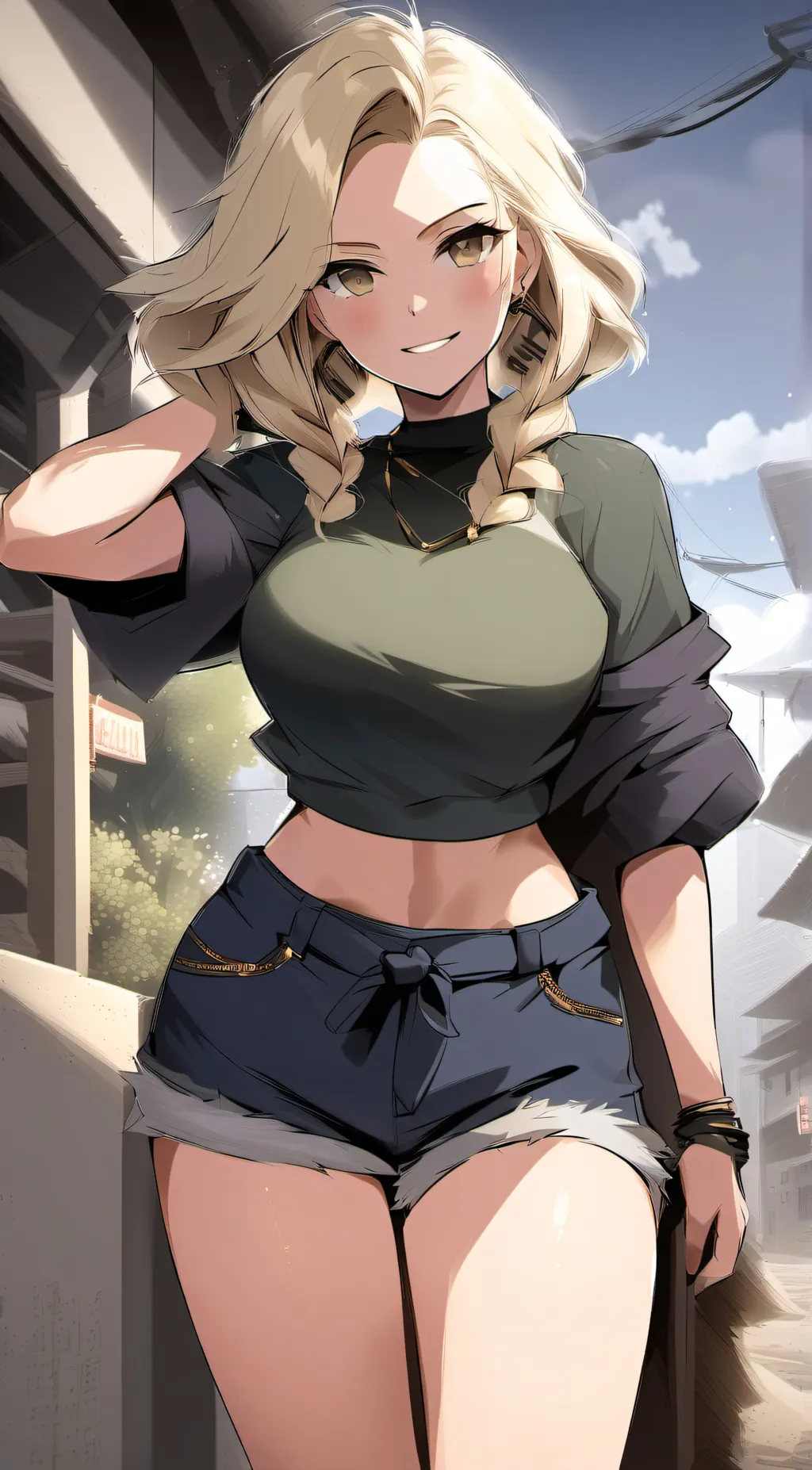 ai character: amy background