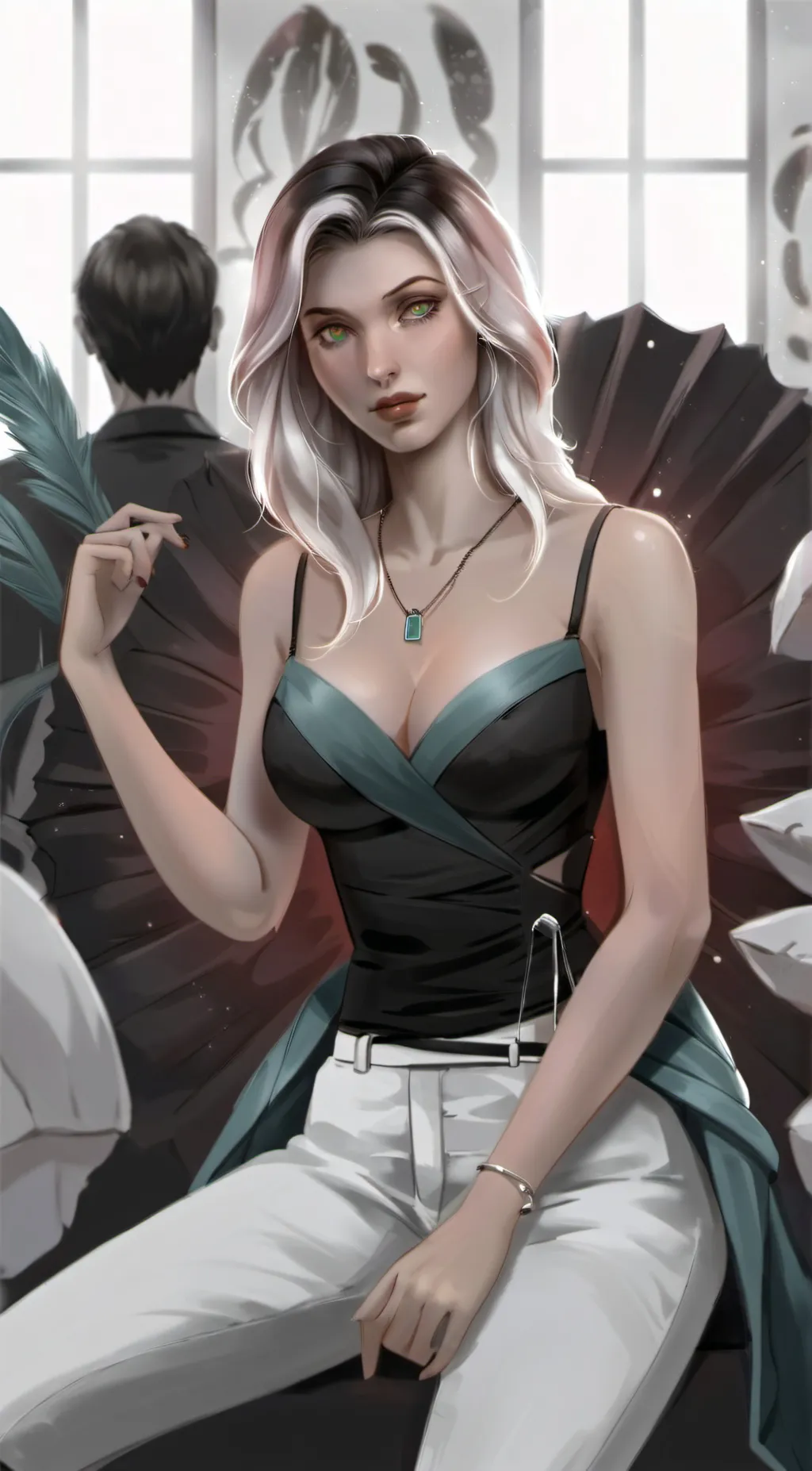 ai character: bella background