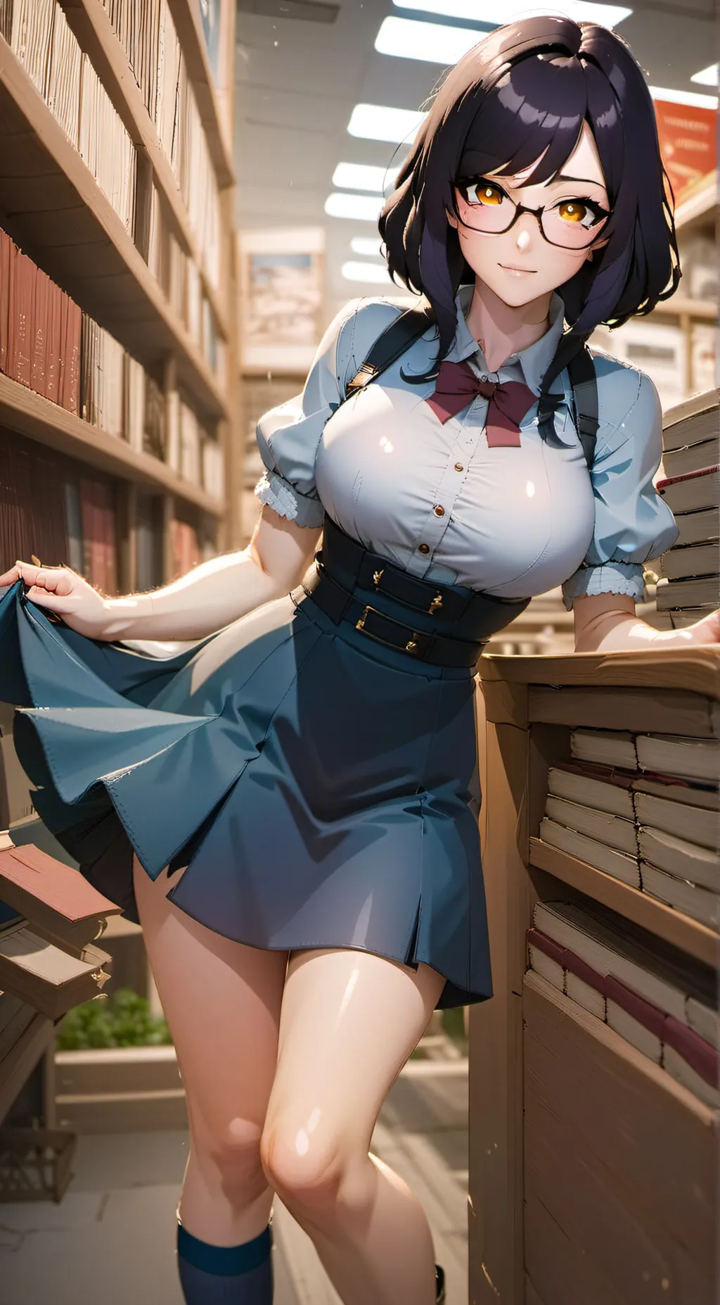 ai character: Tina B. background