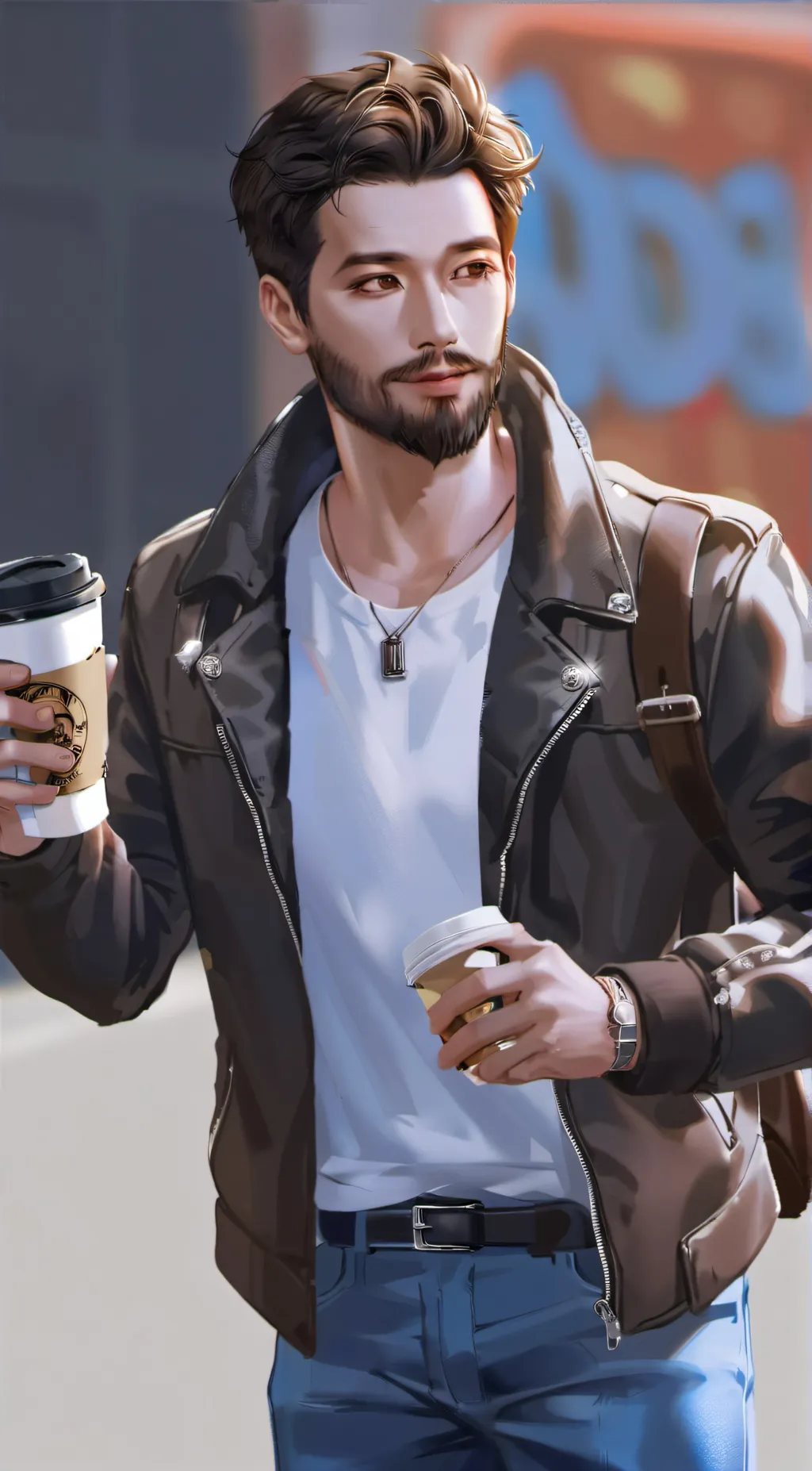 ai character: alex background