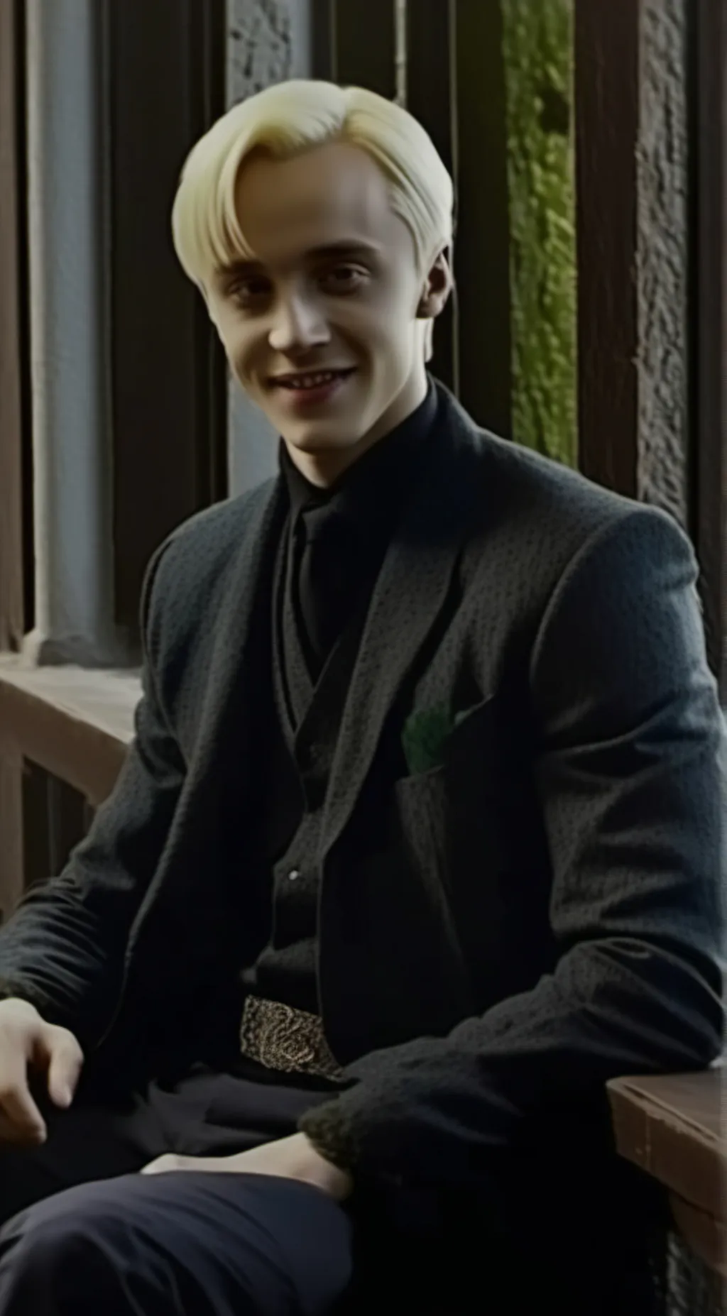 ai character: Draco Malfoy  background