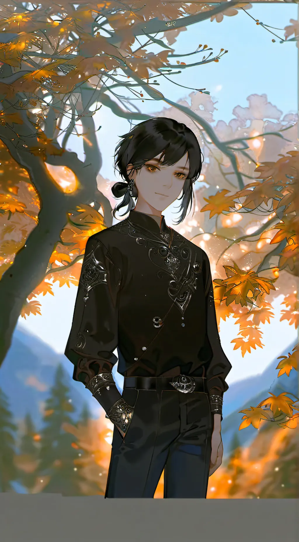 ai character: Wyatt  background