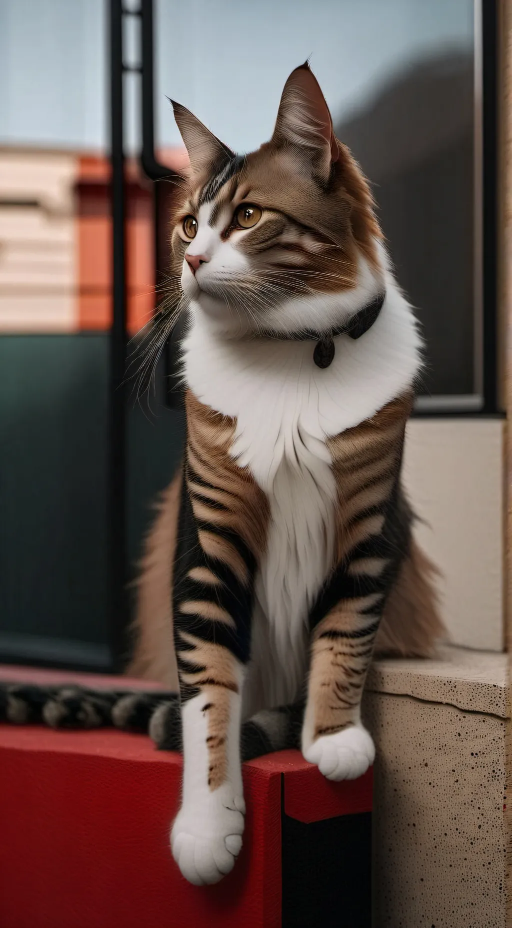 ai character: kitty  background
