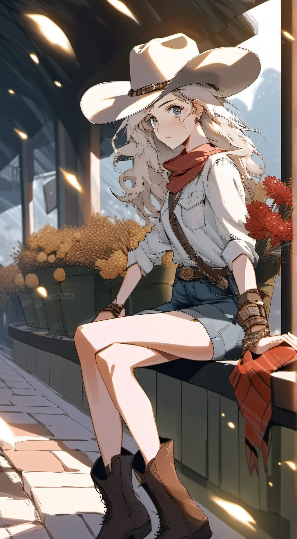 ai character: Vera  background